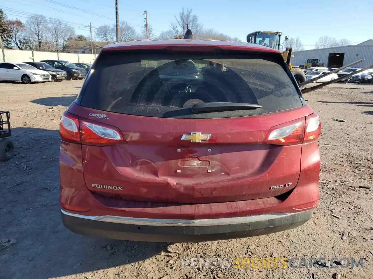 6 Photograph of a damaged car 2GNAXUEV5L6267875 CHEVROLET EQUINOX 2020