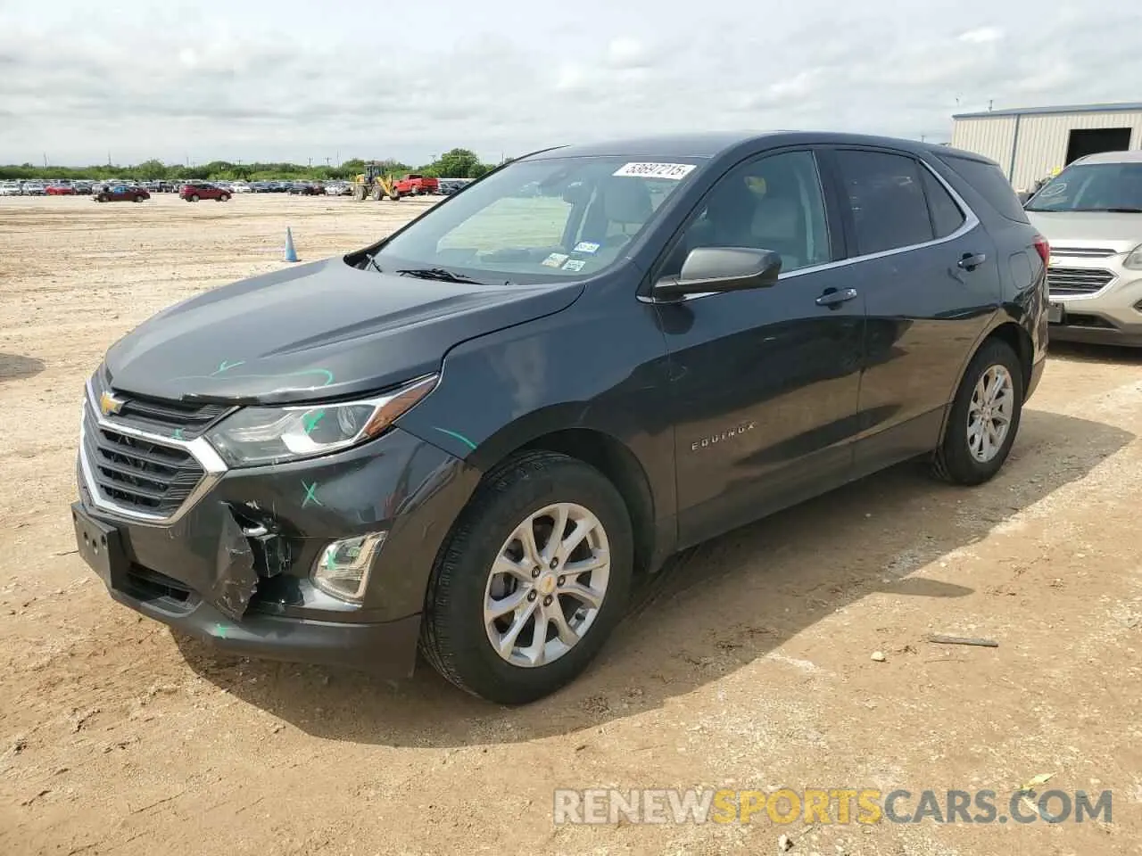 1 Photograph of a damaged car 2GNAXUEV7L6109361 CHEVROLET EQUINOX 2020
