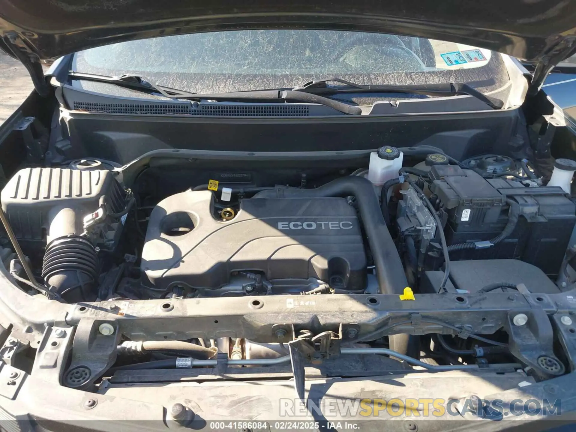 10 Photograph of a damaged car 2GNAXUEV7L6182794 CHEVROLET EQUINOX 2020