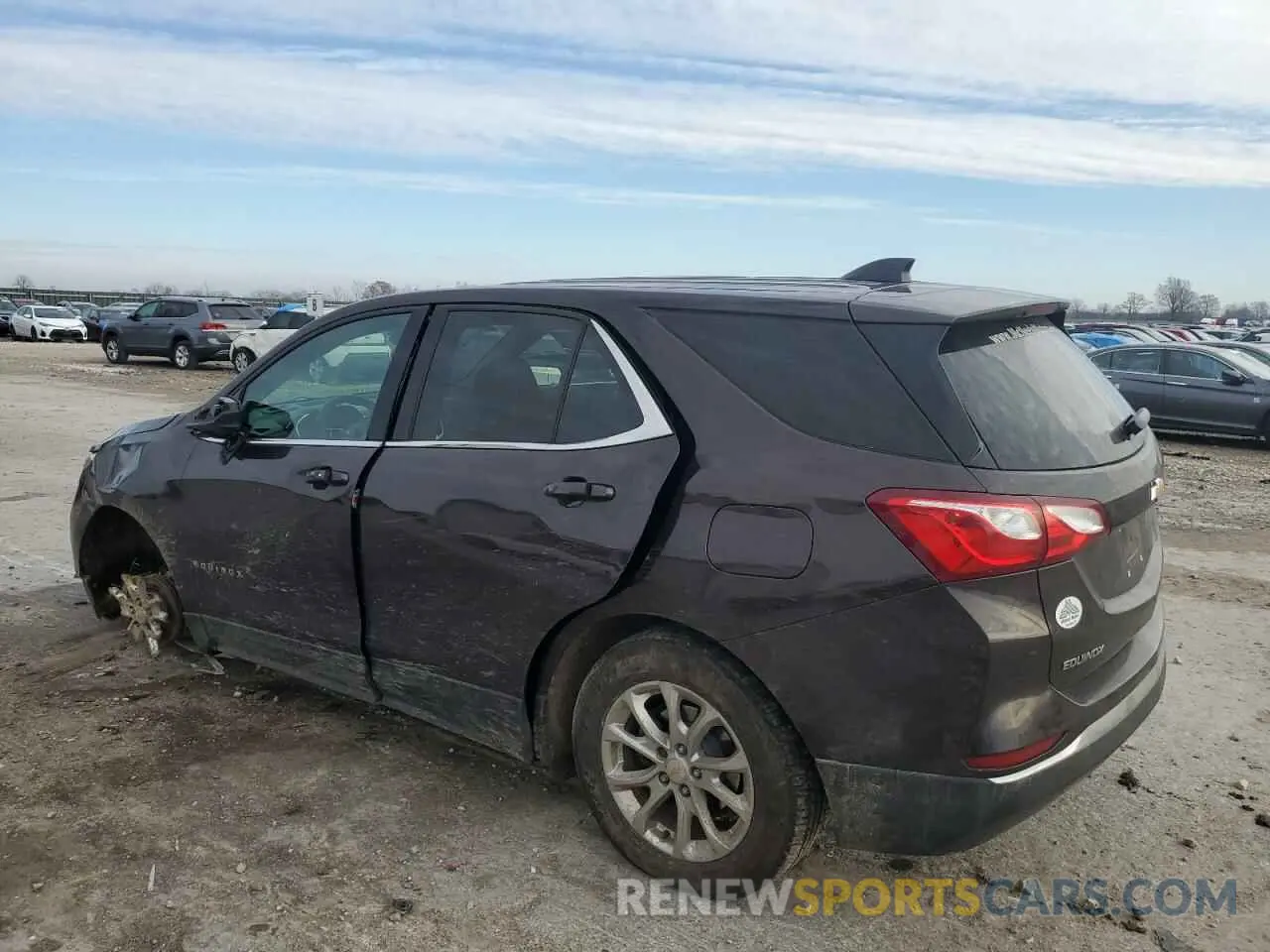 2 Photograph of a damaged car 2GNAXUEV7L6203997 CHEVROLET EQUINOX 2020