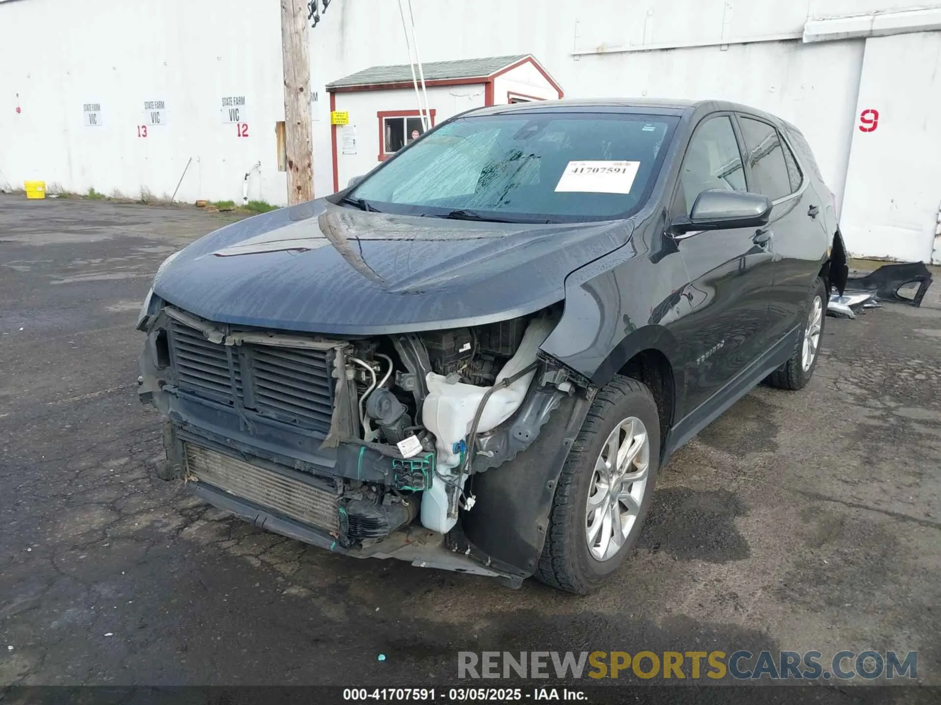 6 Photograph of a damaged car 2GNAXUEV7L6217141 CHEVROLET EQUINOX 2020