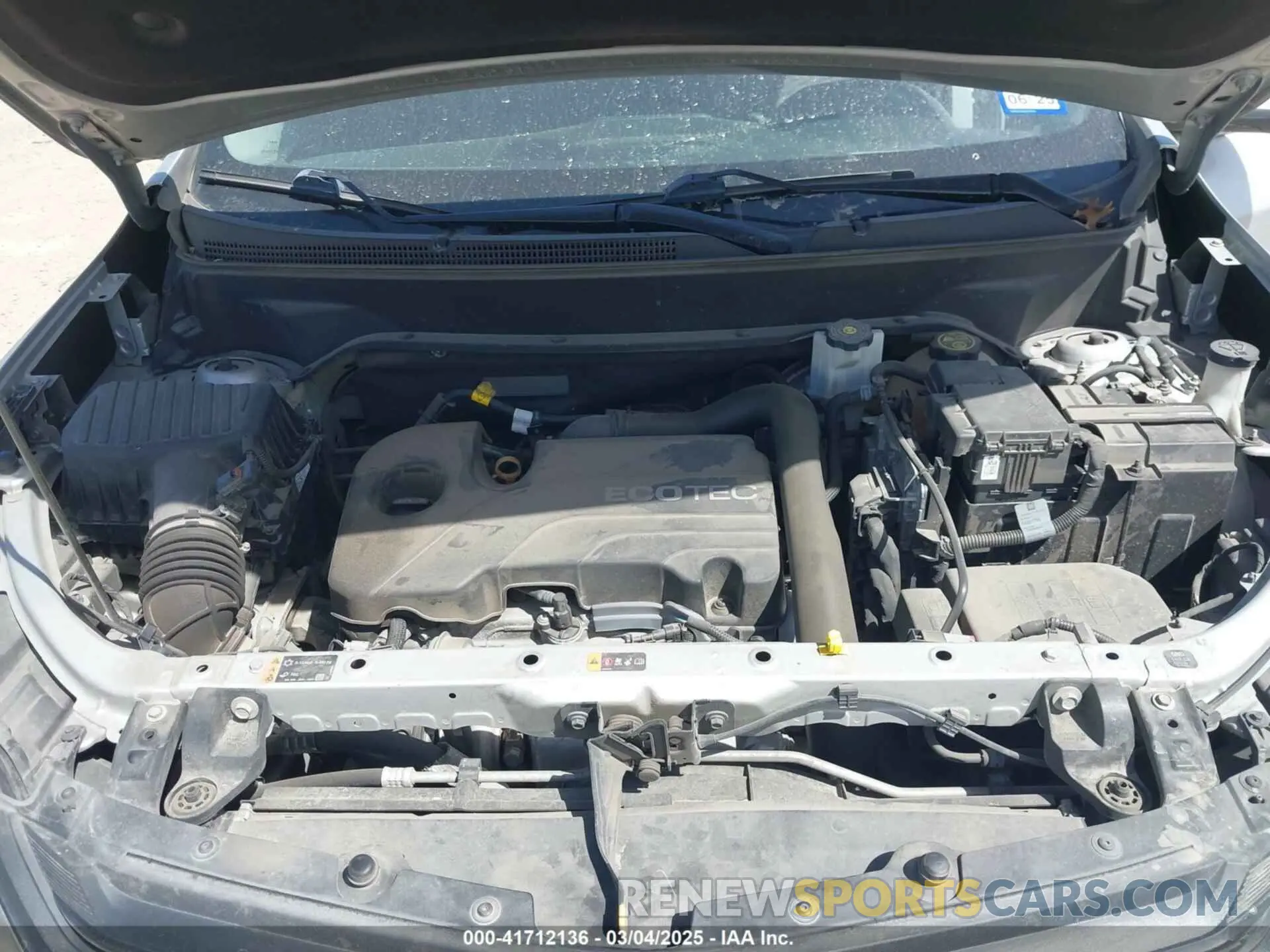 10 Photograph of a damaged car 2GNAXUEV8L6165776 CHEVROLET EQUINOX 2020