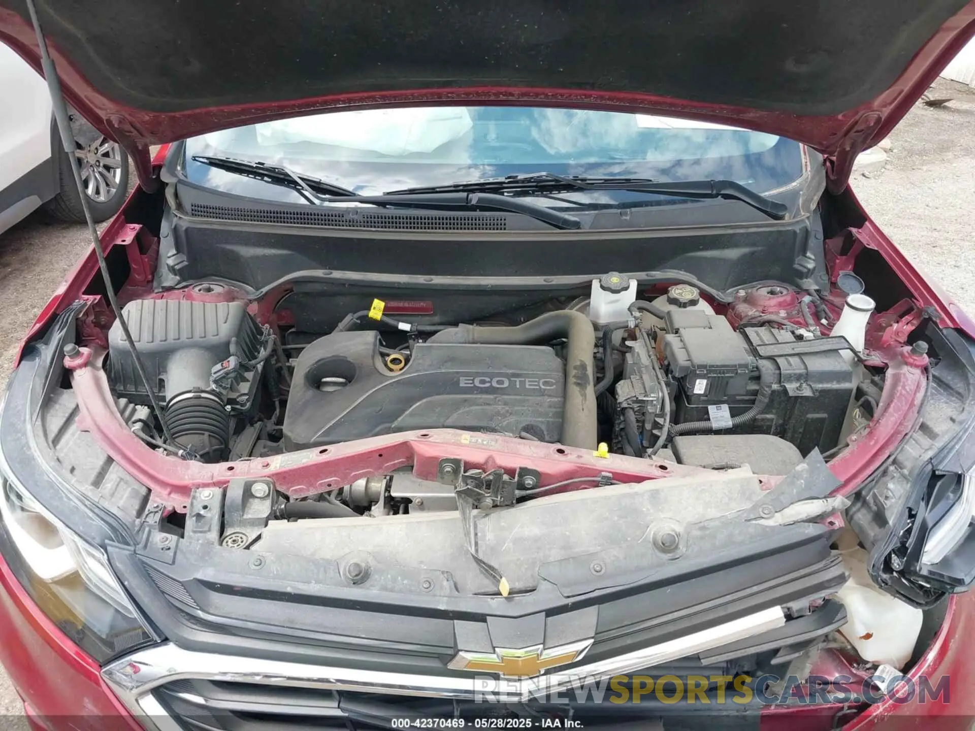 10 Photograph of a damaged car 2GNAXUEV8L6177779 CHEVROLET EQUINOX 2020
