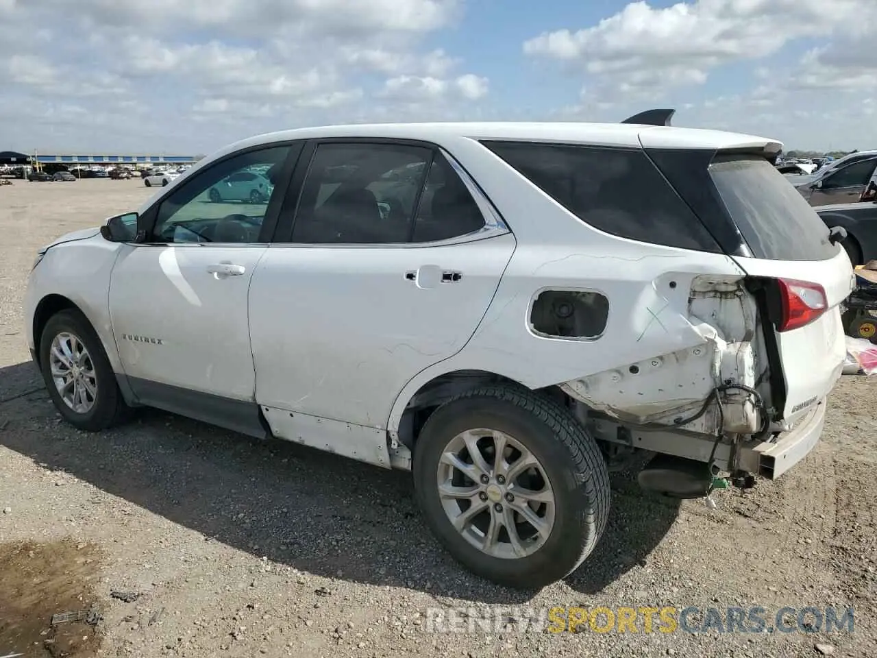 2 Photograph of a damaged car 2GNAXUEV8L6189480 CHEVROLET EQUINOX 2020