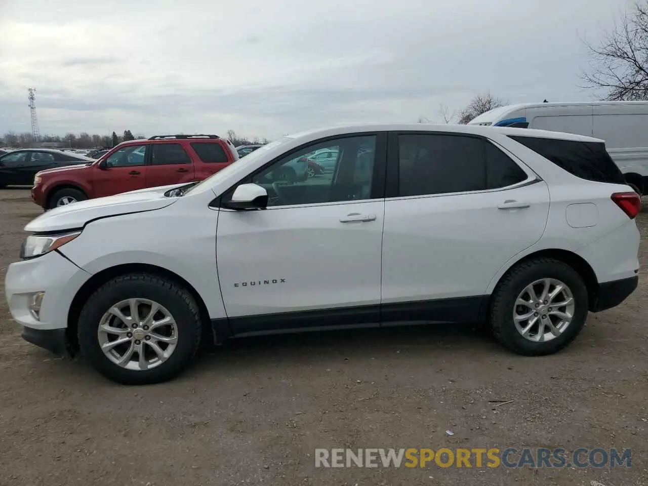 1 Photograph of a damaged car 2GNAXUEV8L6223188 CHEVROLET EQUINOX 2020
