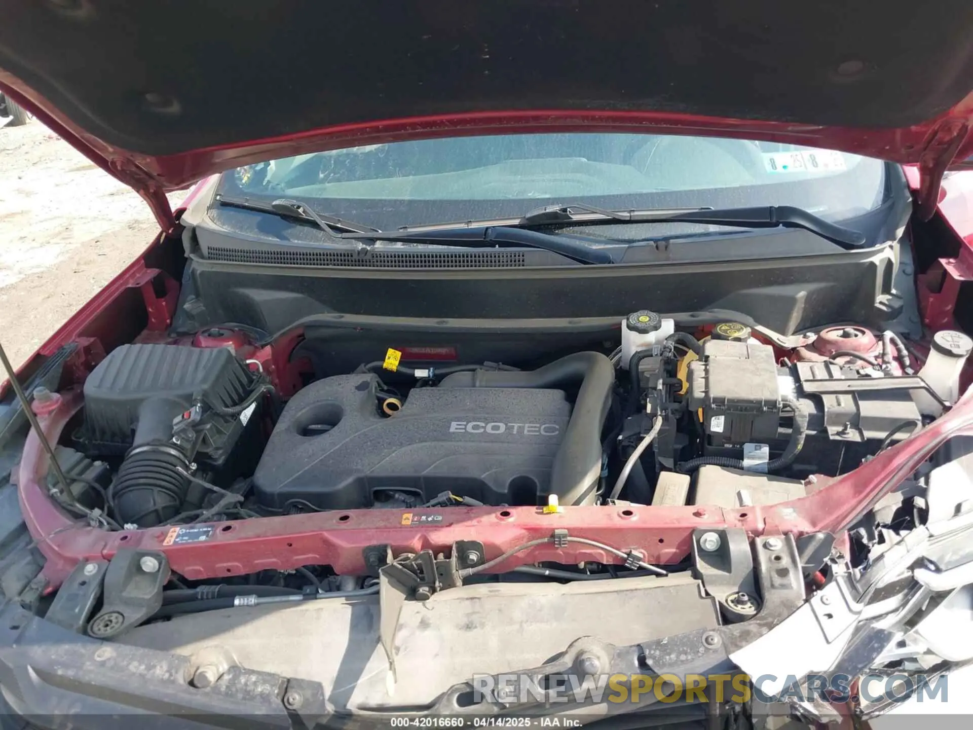 10 Photograph of a damaged car 2GNAXUEV9L6248987 CHEVROLET EQUINOX 2020