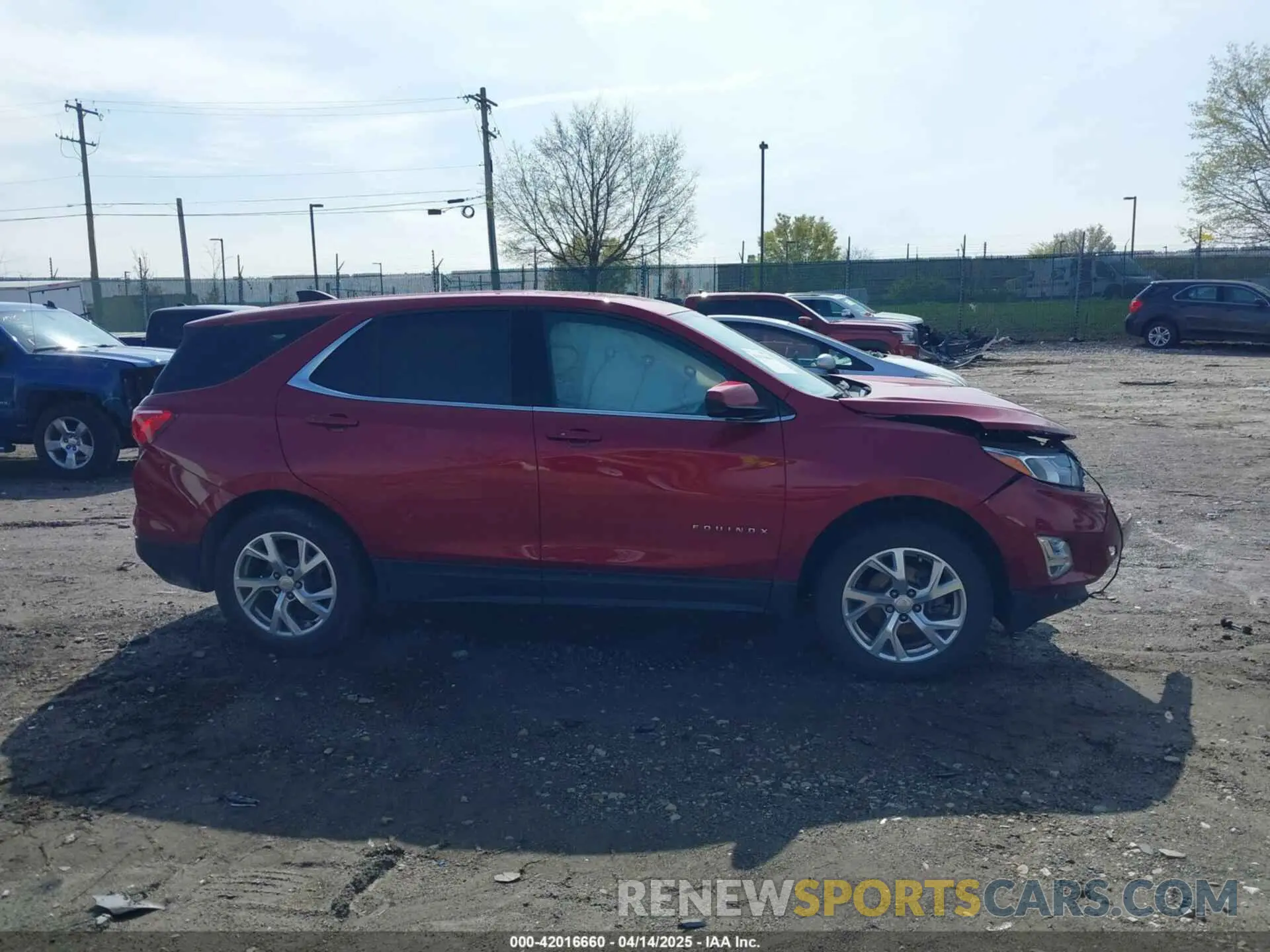 14 Photograph of a damaged car 2GNAXUEV9L6248987 CHEVROLET EQUINOX 2020