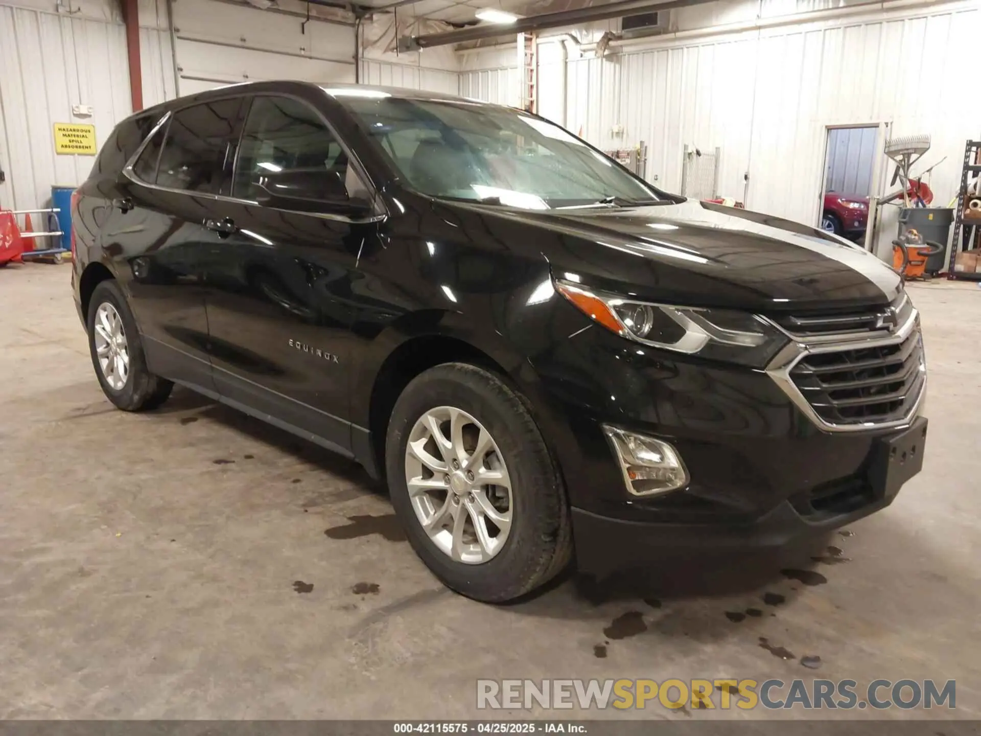 1 Photograph of a damaged car 2GNAXUEV9L6283724 CHEVROLET EQUINOX 2020