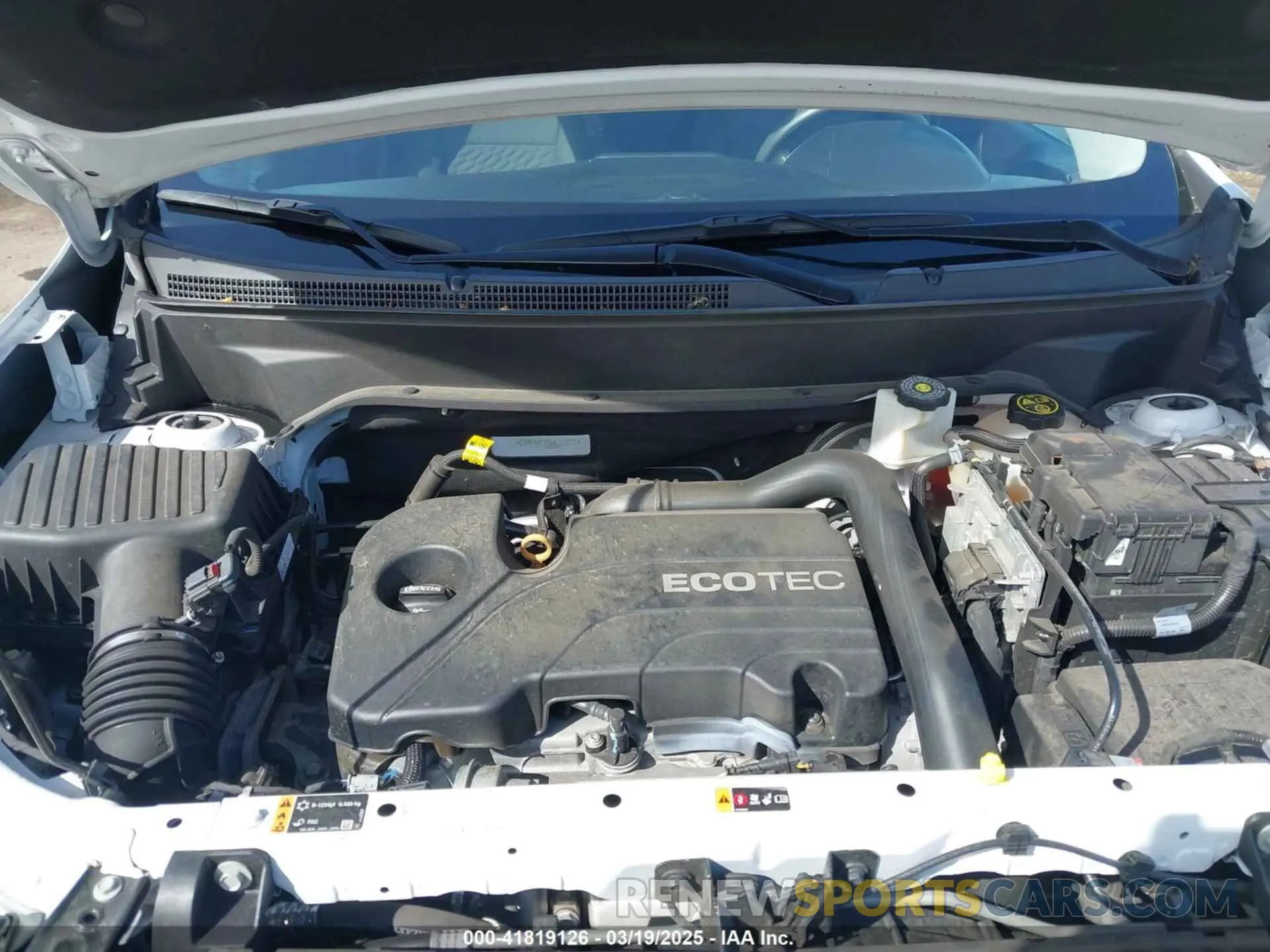 10 Photograph of a damaged car 2GNAXUEVXL6117227 CHEVROLET EQUINOX 2020