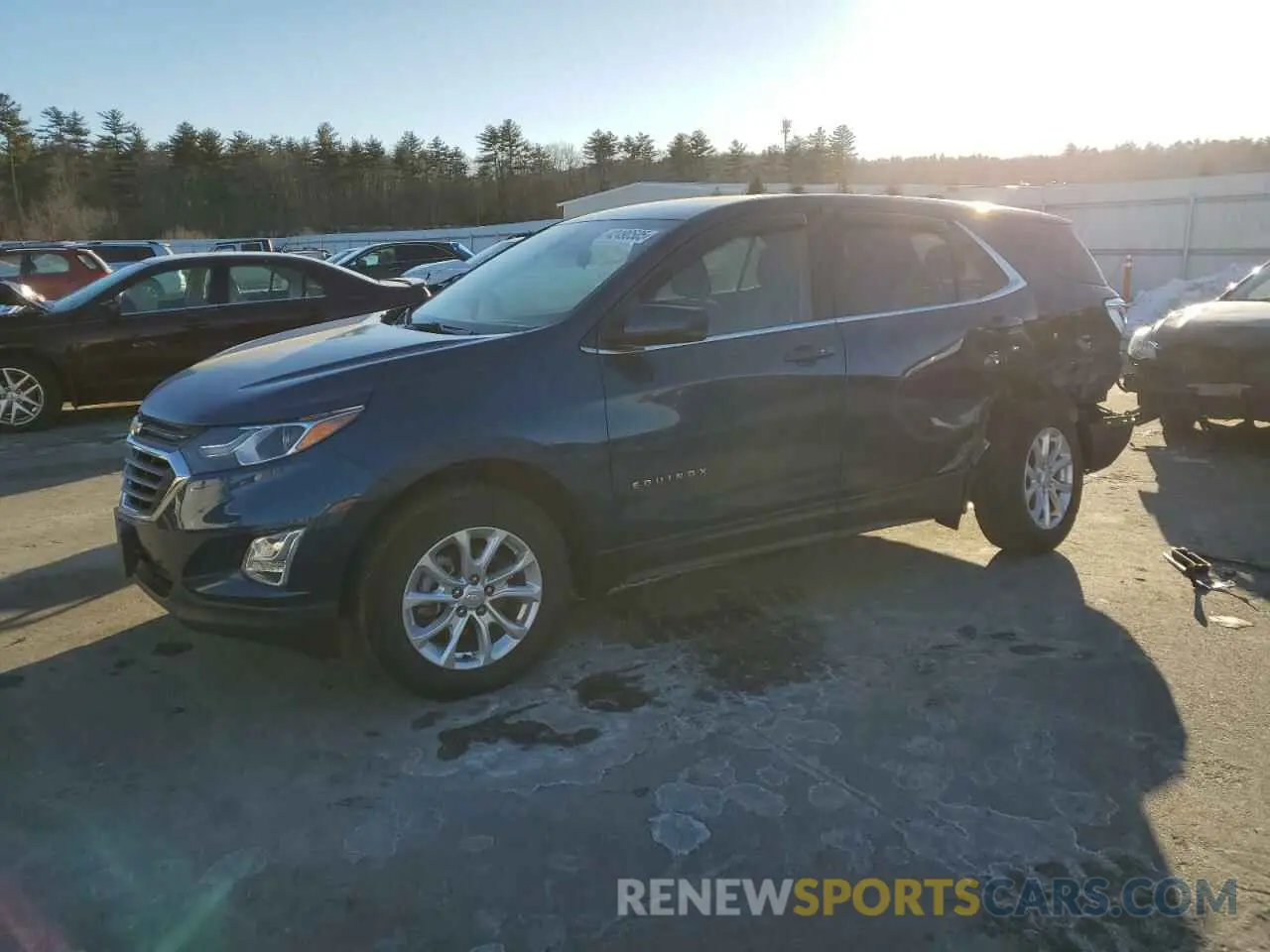 1 Photograph of a damaged car 2GNAXUEVXL6124128 CHEVROLET EQUINOX 2020