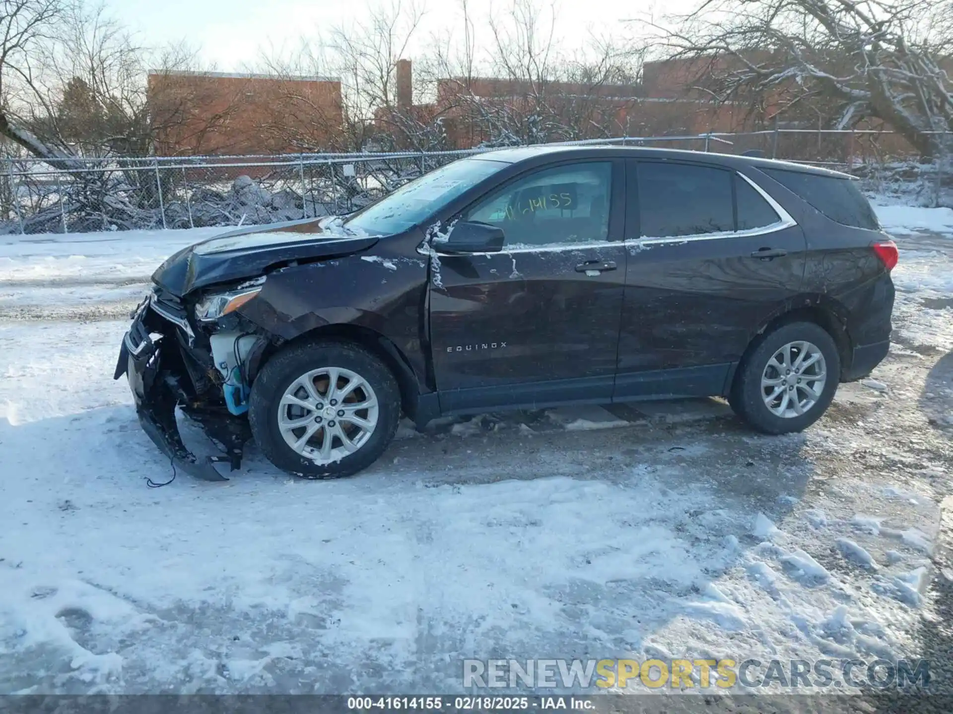 14 Photograph of a damaged car 2GNAXUEVXL6130222 CHEVROLET EQUINOX 2020