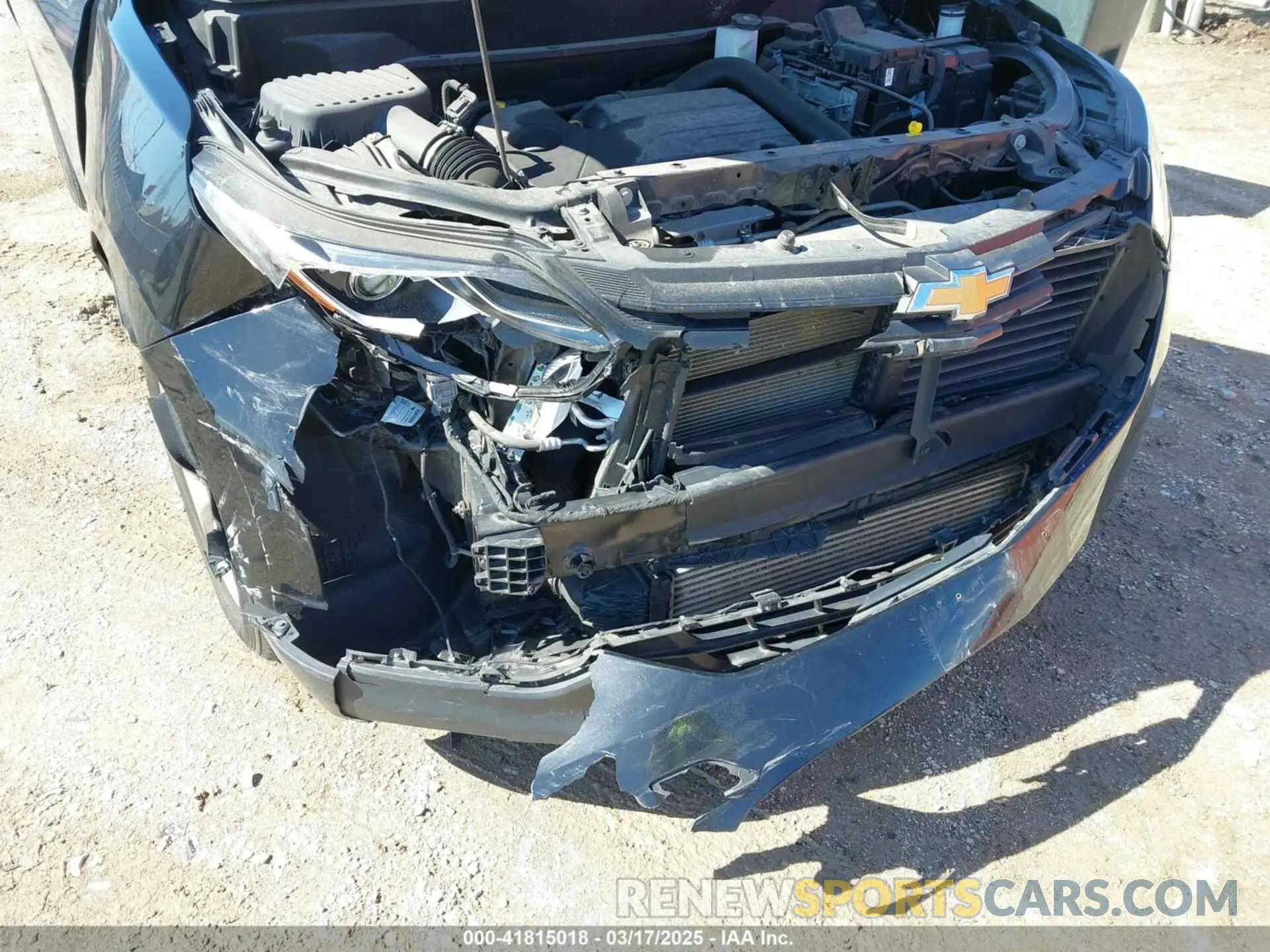 6 Photograph of a damaged car 2GNAXUEVXL6218459 CHEVROLET EQUINOX 2020