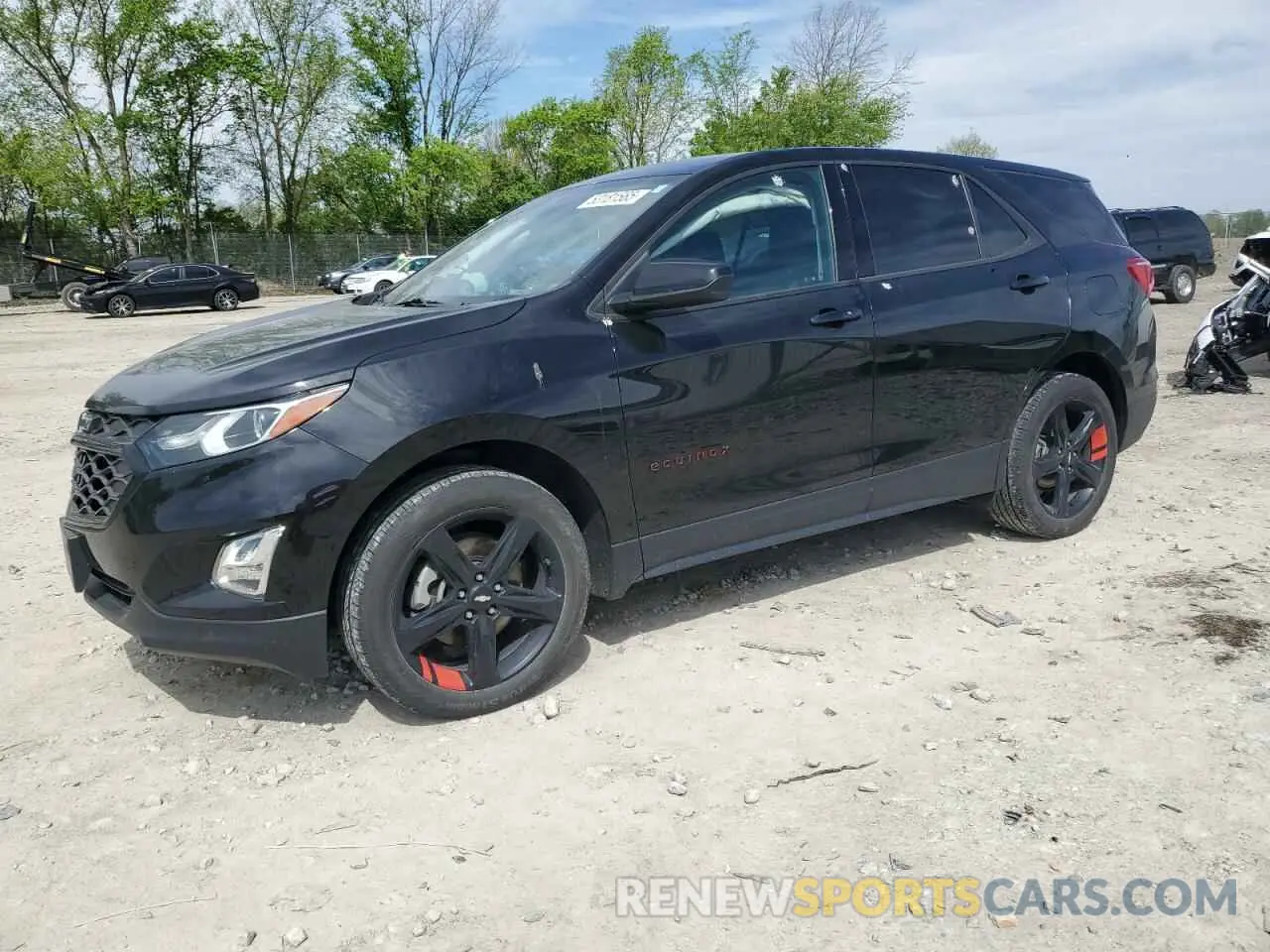 1 Photograph of a damaged car 2GNAXVEX3L6124270 CHEVROLET EQUINOX 2020