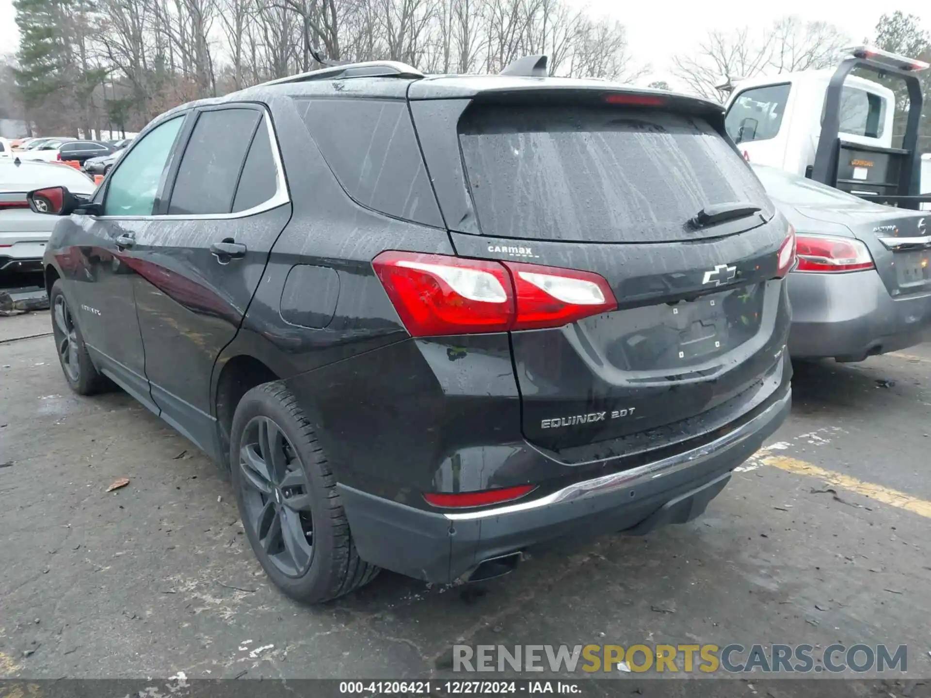 3 Photograph of a damaged car 2GNAXVEX3L6139514 CHEVROLET EQUINOX 2020