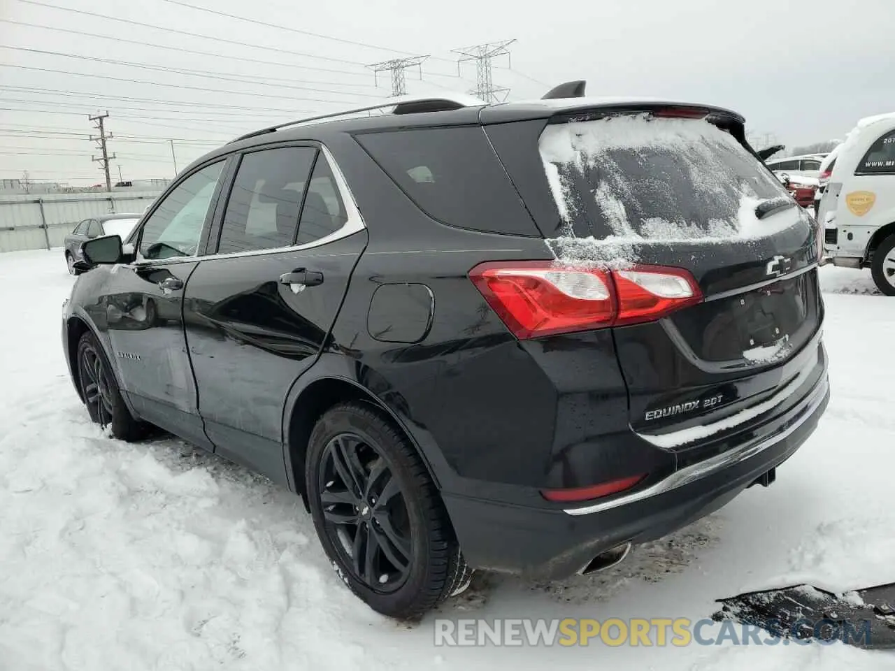 2 Photograph of a damaged car 2GNAXVEX4L6160470 CHEVROLET EQUINOX 2020