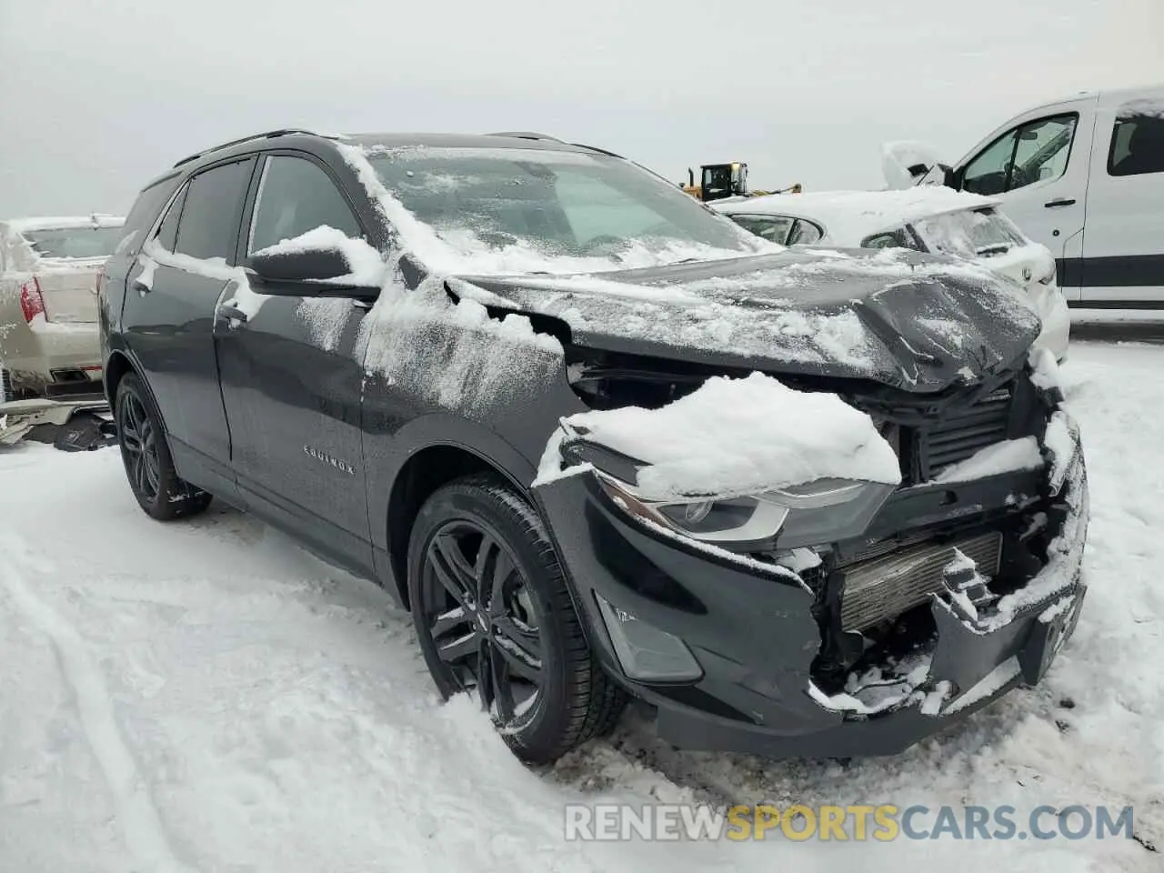 4 Photograph of a damaged car 2GNAXVEX4L6160470 CHEVROLET EQUINOX 2020