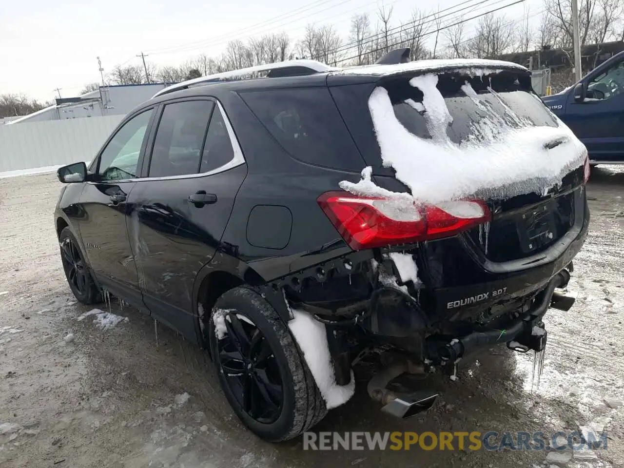 2 Photograph of a damaged car 2GNAXVEX6L6218093 CHEVROLET EQUINOX 2020