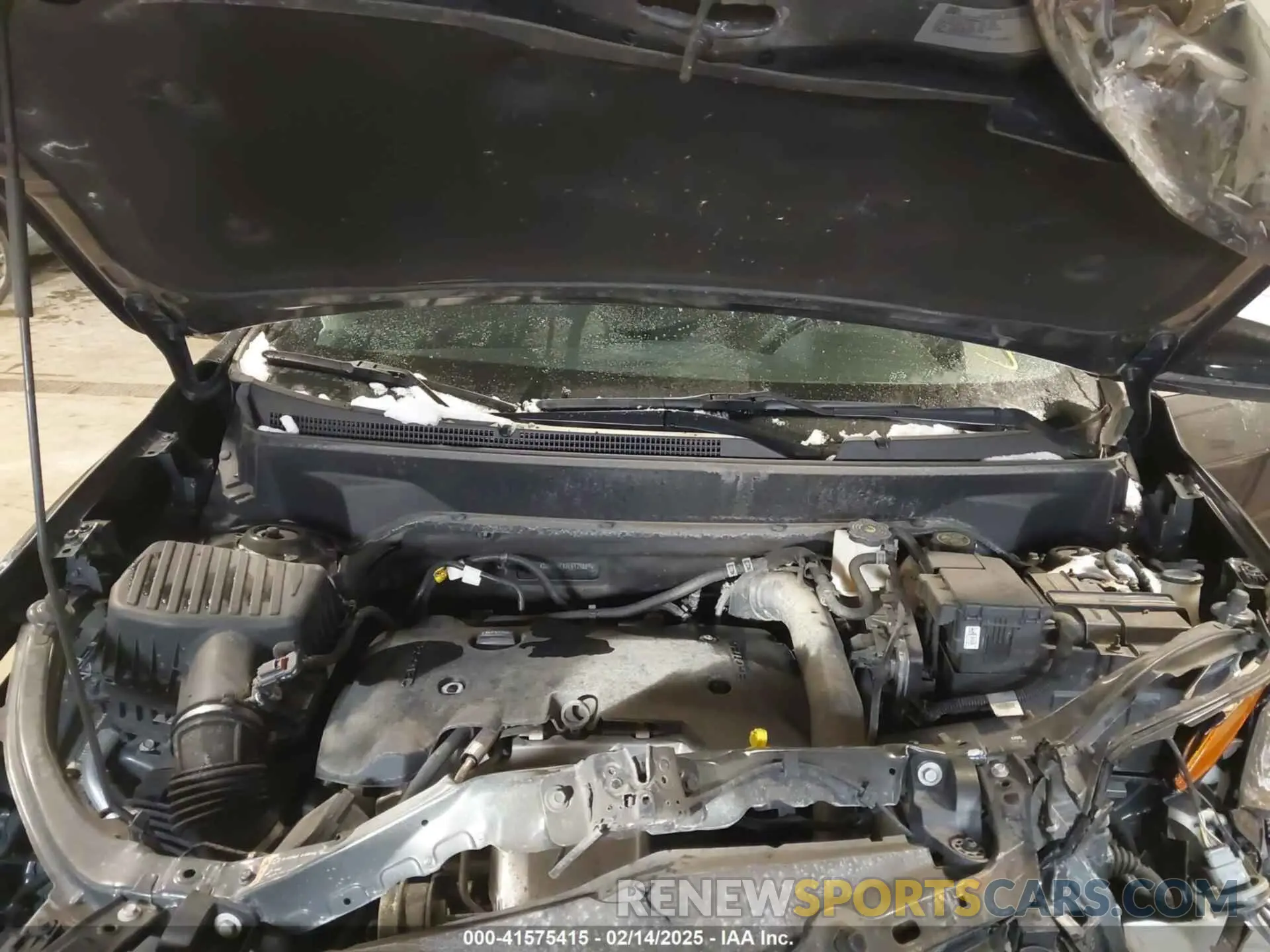 10 Photograph of a damaged car 2GNAXVEX7L6129889 CHEVROLET EQUINOX 2020