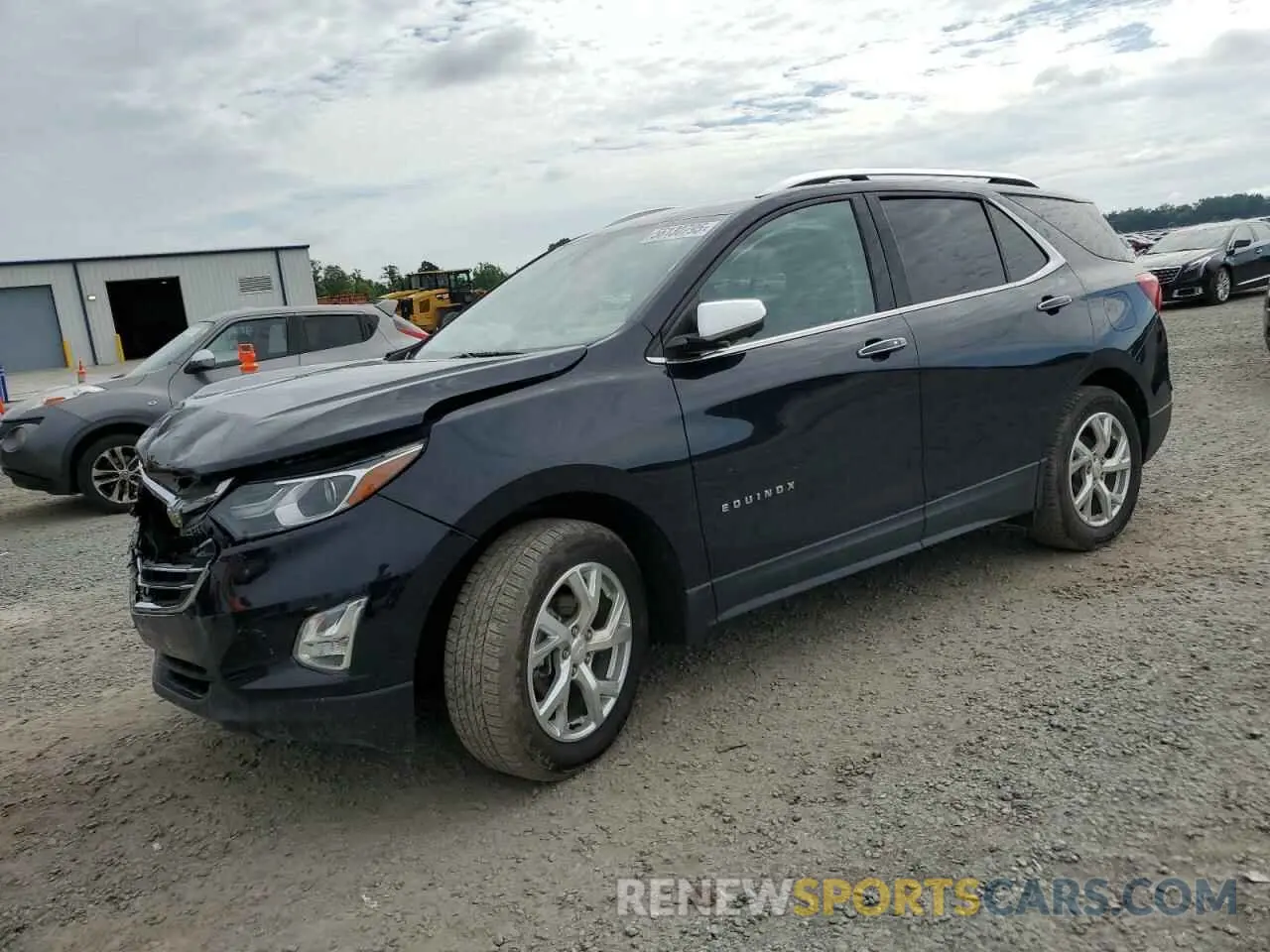 1 Photograph of a damaged car 2GNAXXEV2L6215315 CHEVROLET EQUINOX 2020