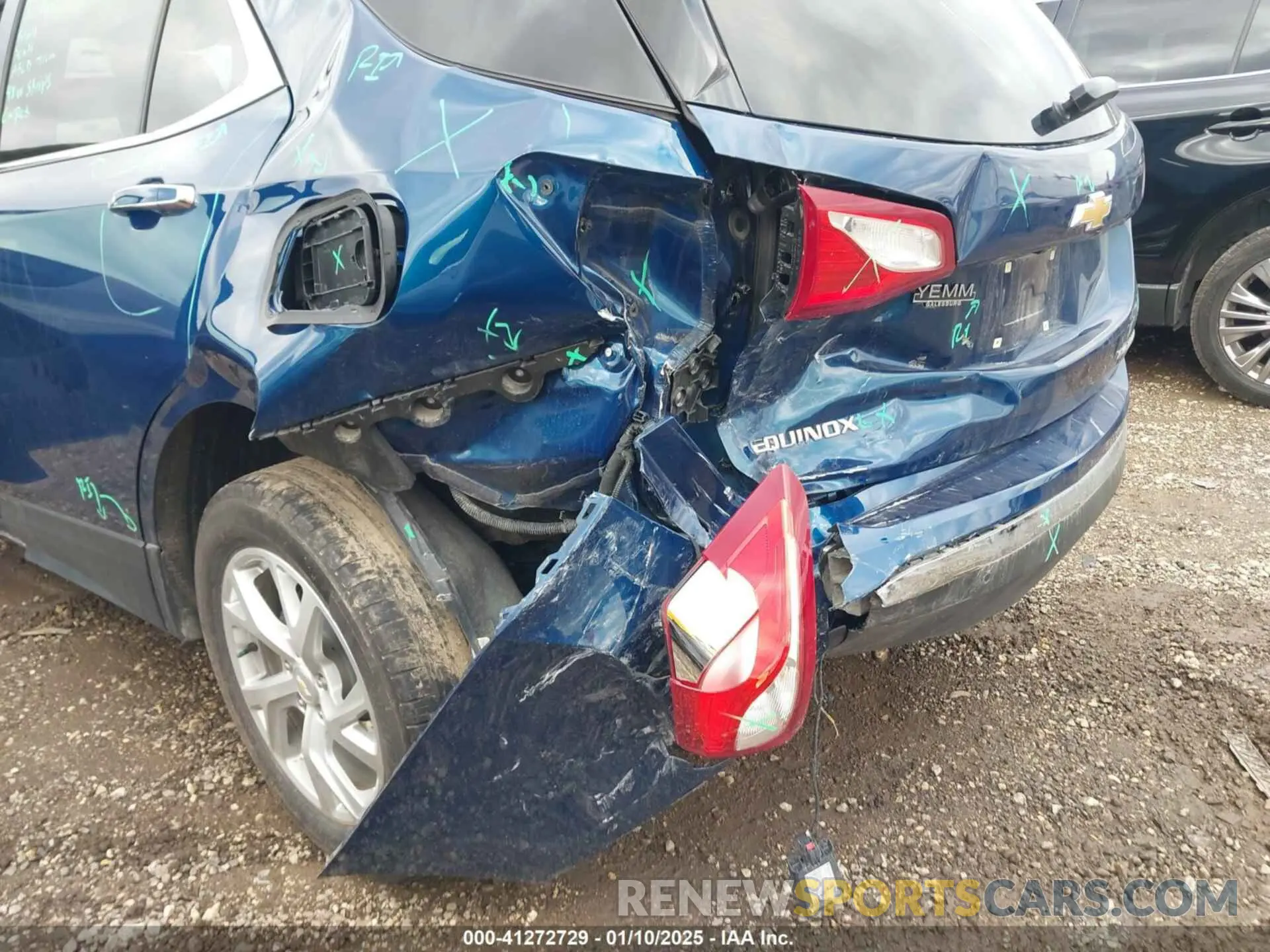 6 Photograph of a damaged car 2GNAXXEV2L6283050 CHEVROLET EQUINOX 2020