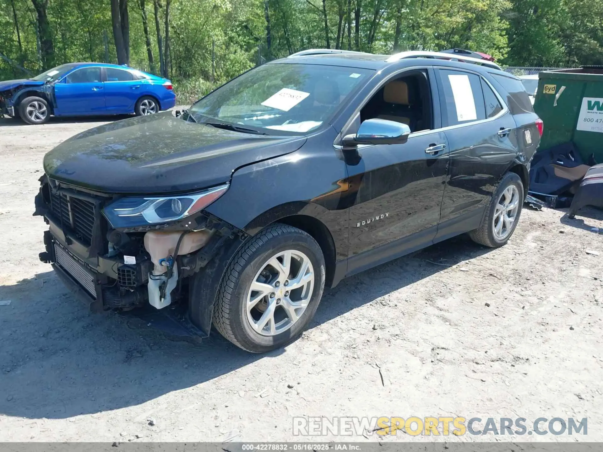 2 Photograph of a damaged car 2GNAXXEV4L6237347 CHEVROLET EQUINOX 2020