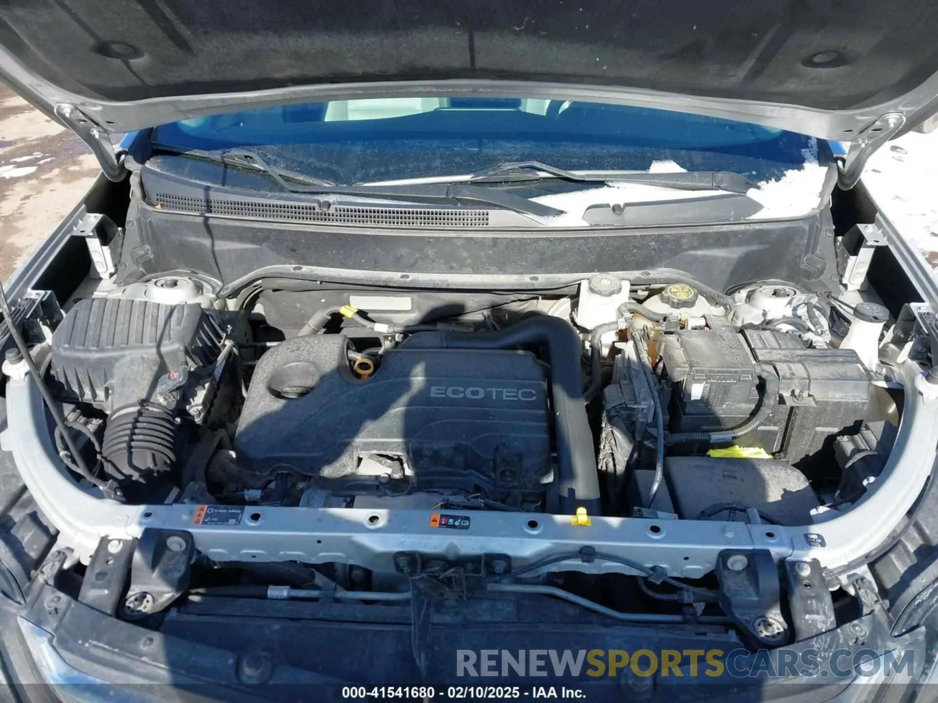 10 Photograph of a damaged car 2GNAXXEV7L6162109 CHEVROLET EQUINOX 2020