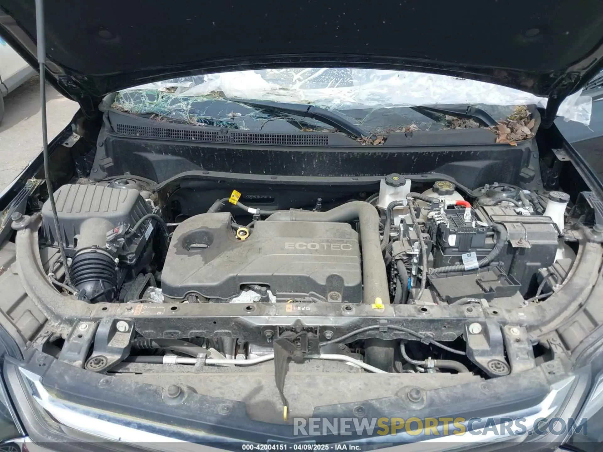 10 Photograph of a damaged car 2GNAXXEV8L6198911 CHEVROLET EQUINOX 2020