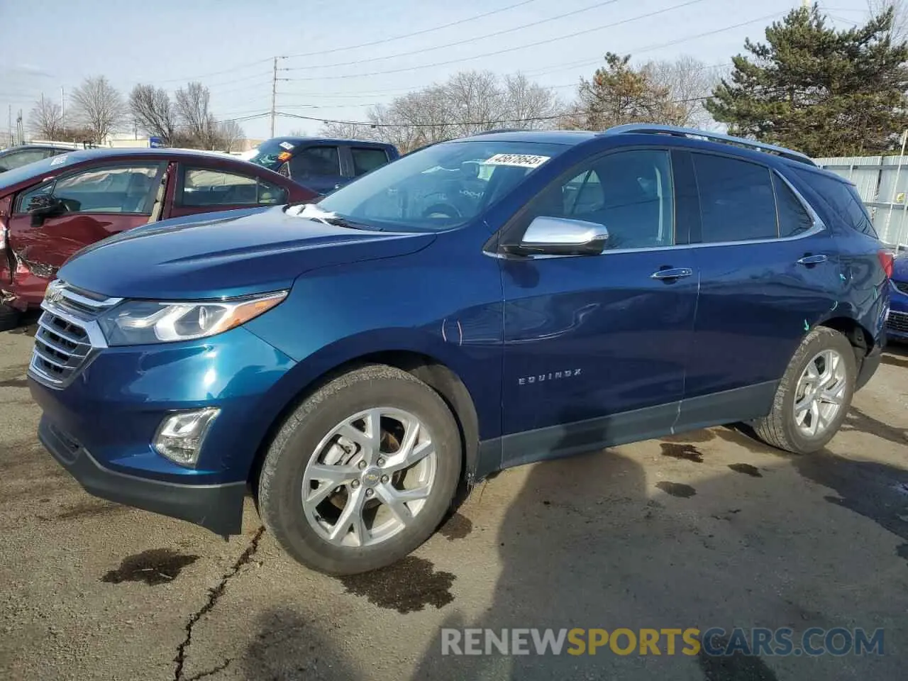 1 Photograph of a damaged car 2GNAXXEV9L6174858 CHEVROLET EQUINOX 2020