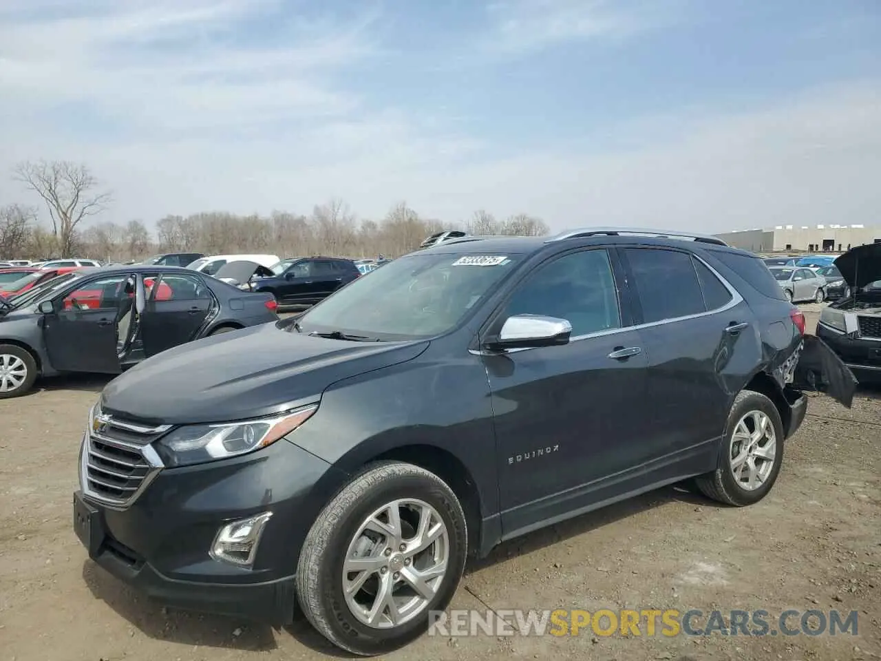 1 Photograph of a damaged car 2GNAXXEVXL6212081 CHEVROLET EQUINOX 2020