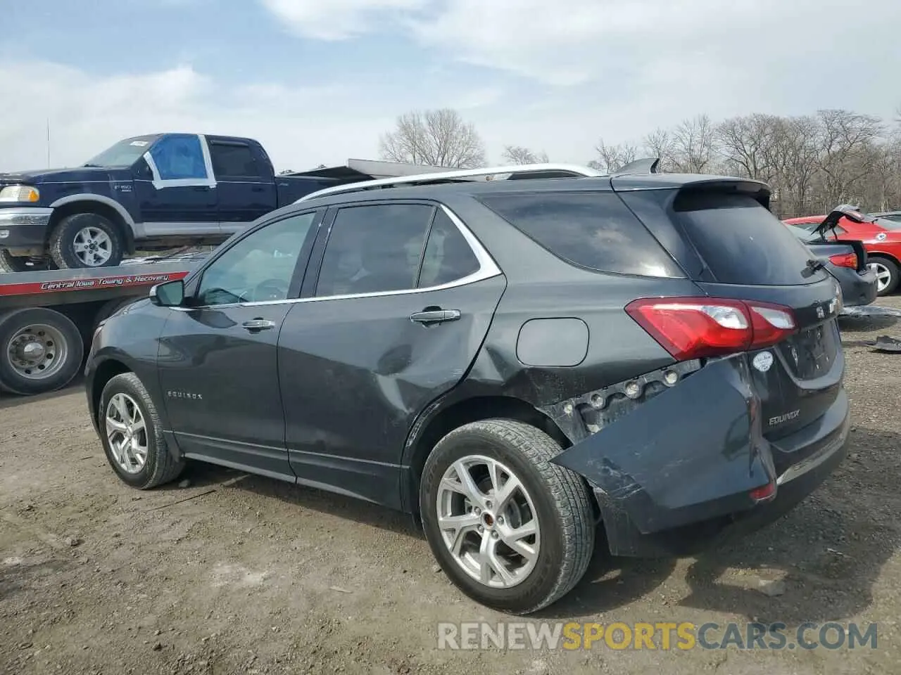 2 Photograph of a damaged car 2GNAXXEVXL6212081 CHEVROLET EQUINOX 2020