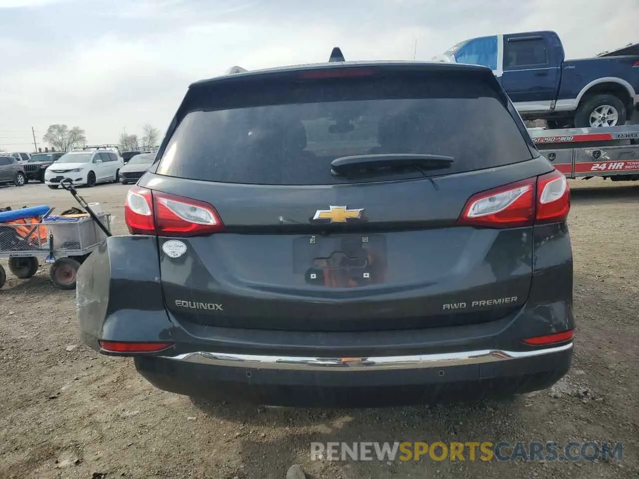 6 Photograph of a damaged car 2GNAXXEVXL6212081 CHEVROLET EQUINOX 2020