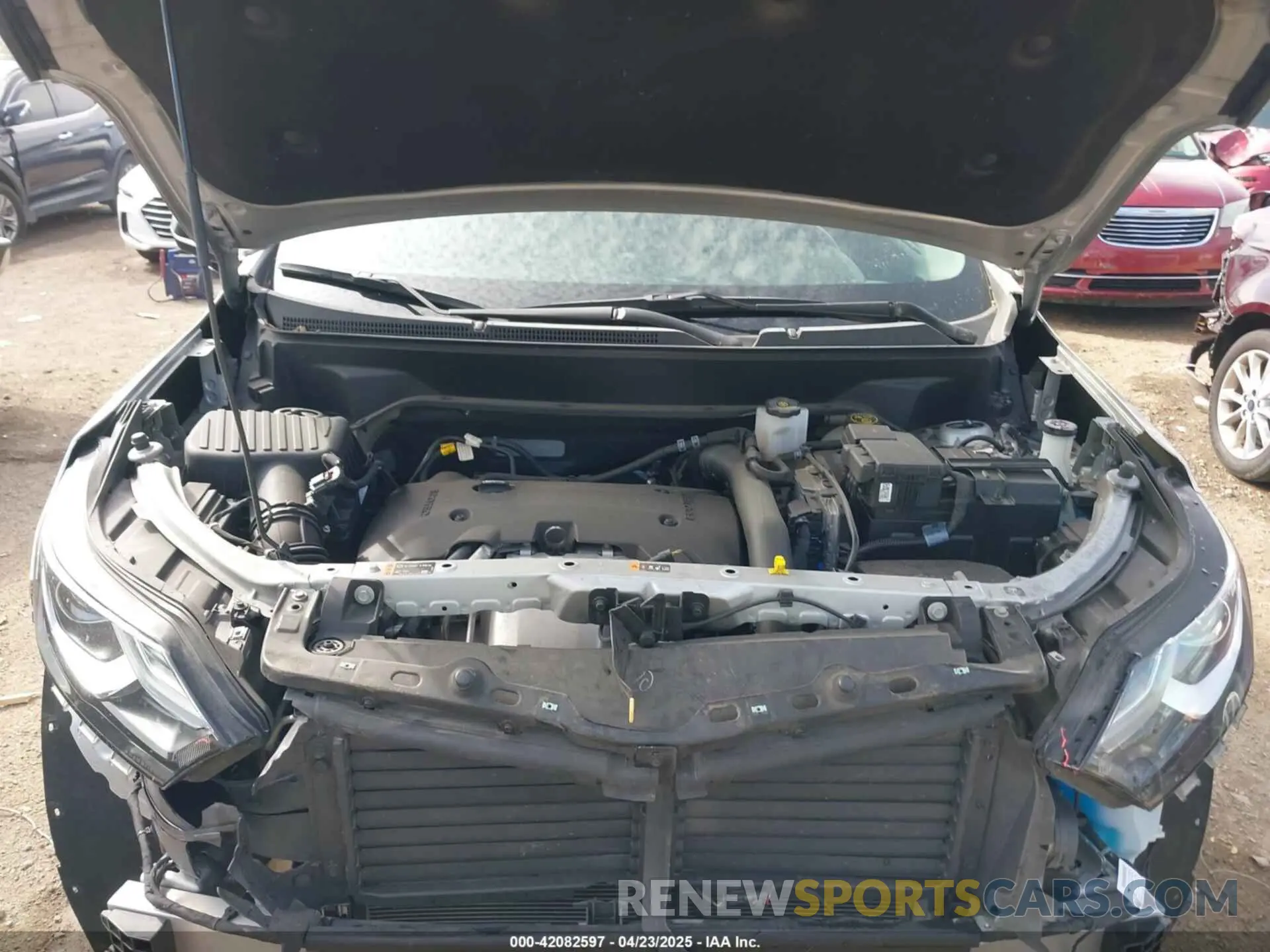 10 Photograph of a damaged car 2GNAXYEX1L6221209 CHEVROLET EQUINOX 2020