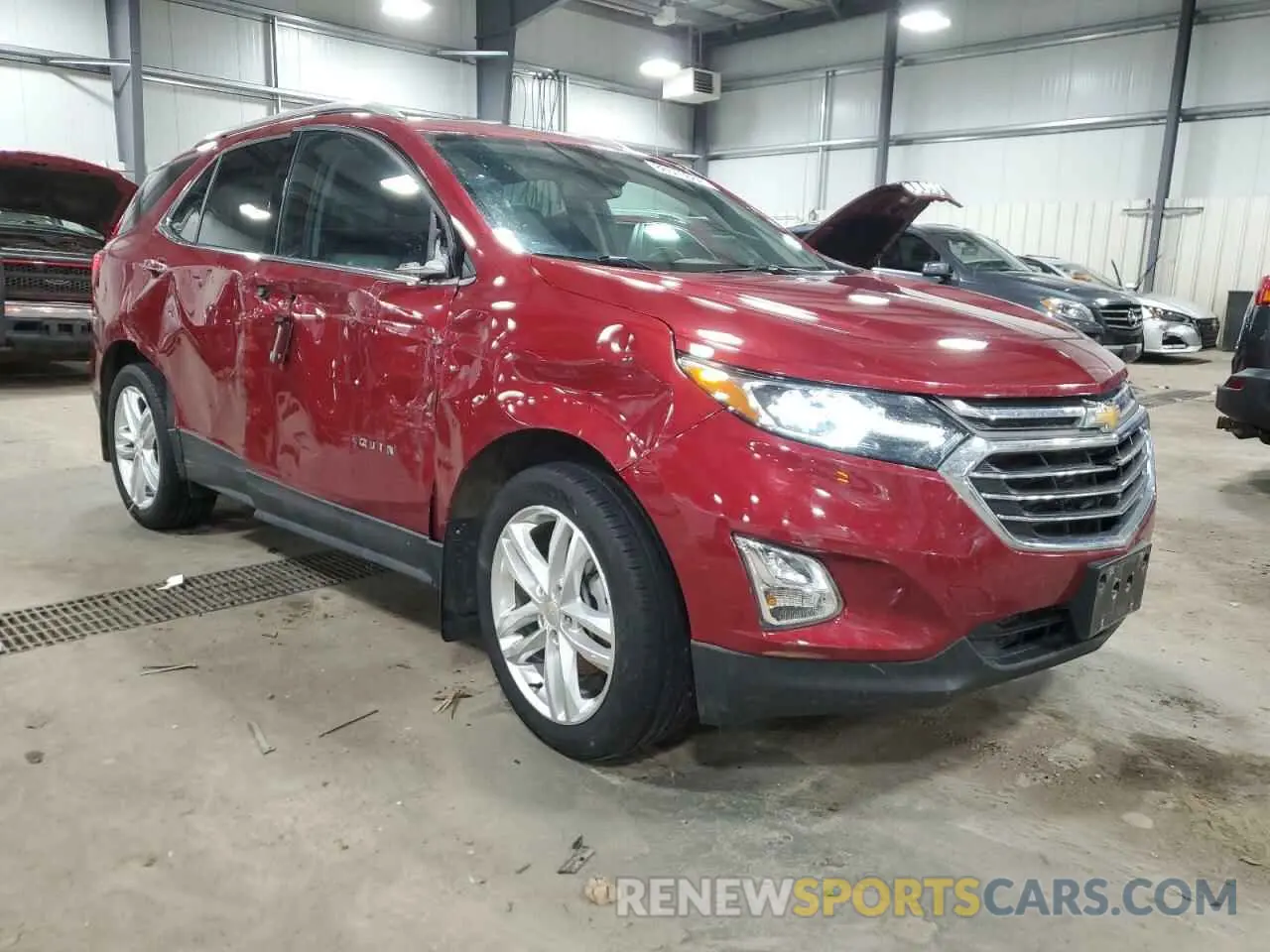 4 Photograph of a damaged car 2GNAXYEX5L6232844 CHEVROLET EQUINOX 2020