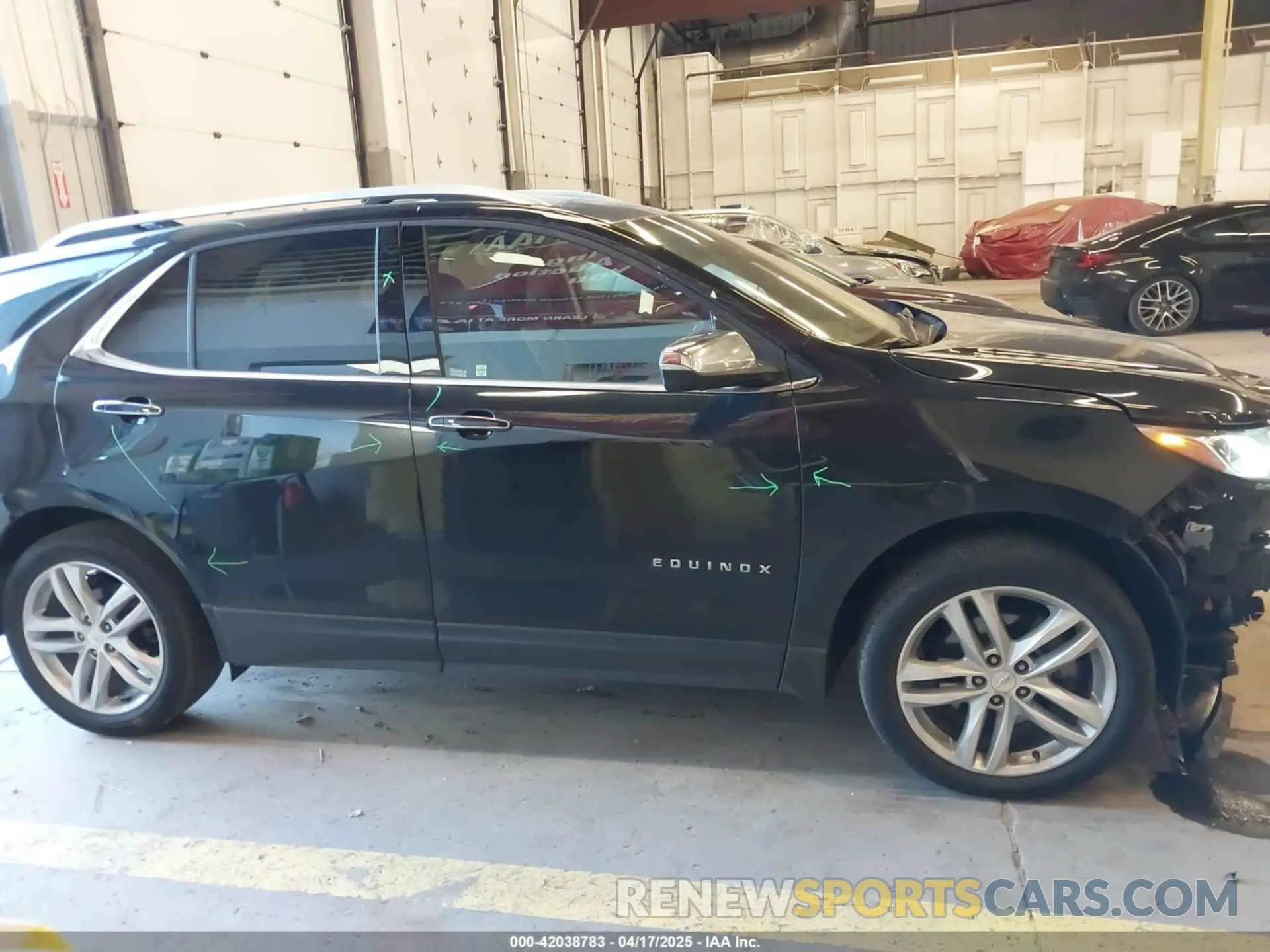 14 Photograph of a damaged car 2GNAXYEXXL6186797 CHEVROLET EQUINOX 2020