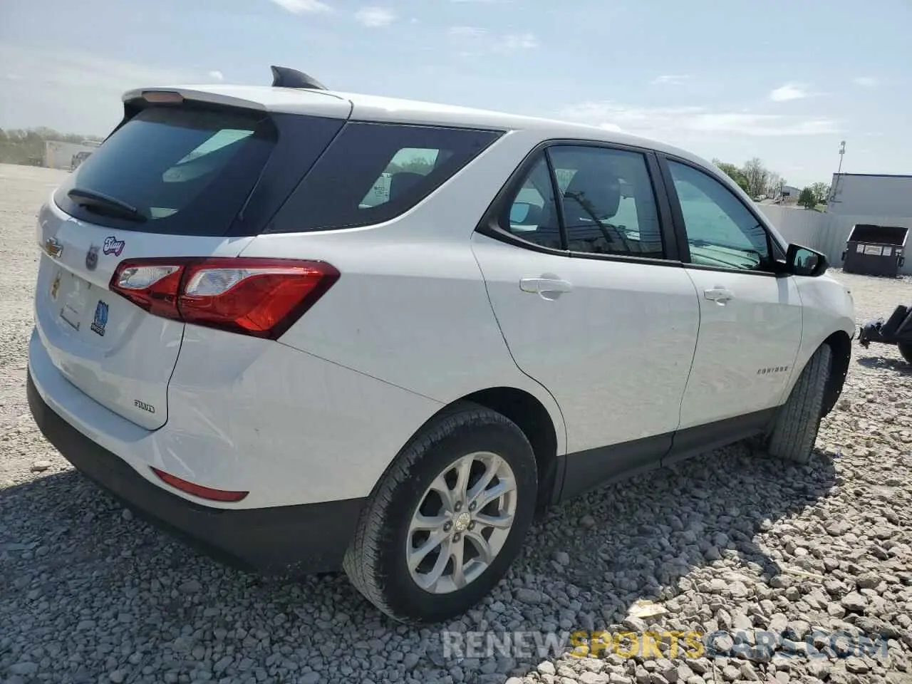 3 Photograph of a damaged car 3GNAX5EV7LS546283 CHEVROLET EQUINOX 2020