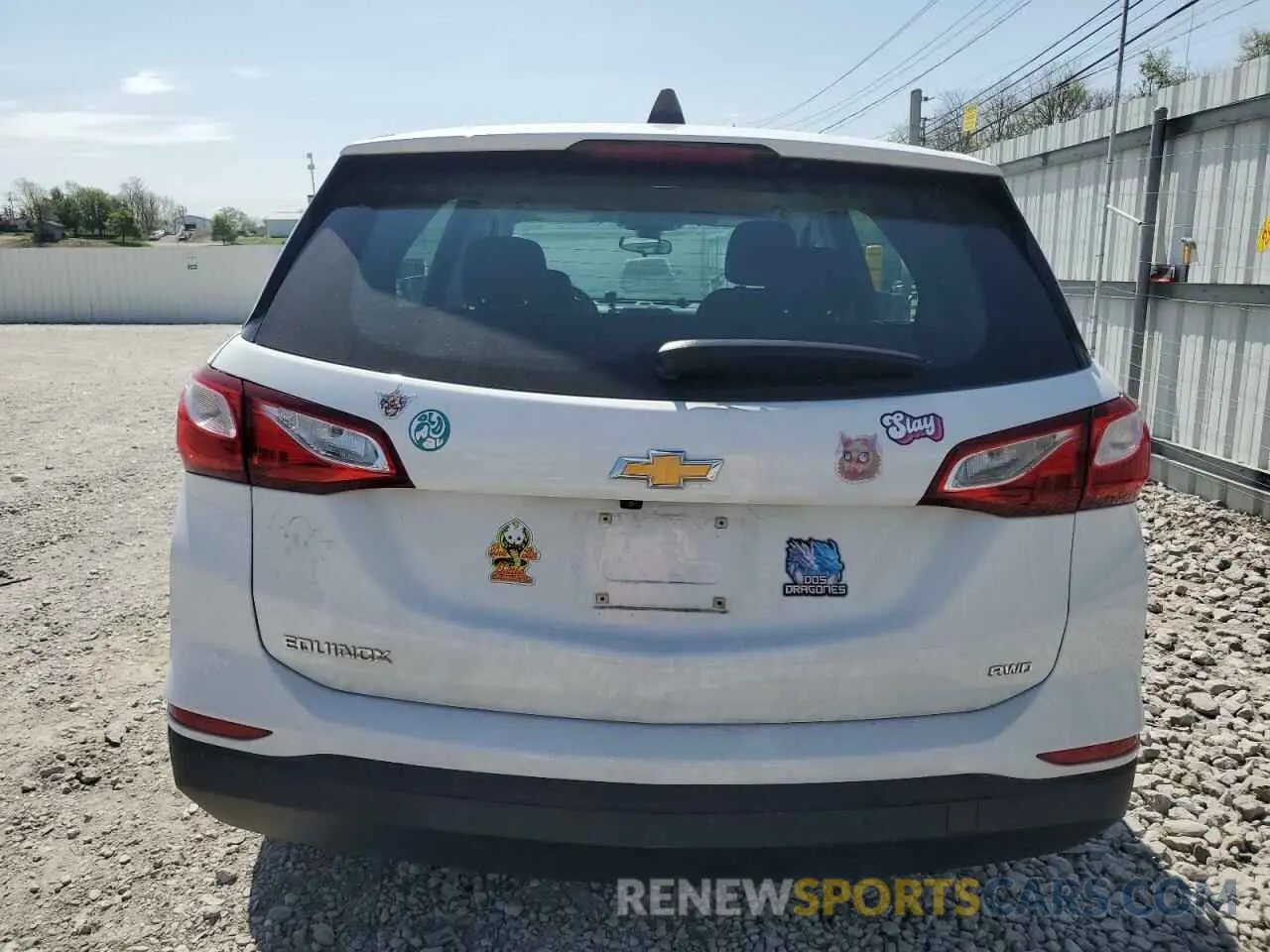 6 Photograph of a damaged car 3GNAX5EV7LS546283 CHEVROLET EQUINOX 2020