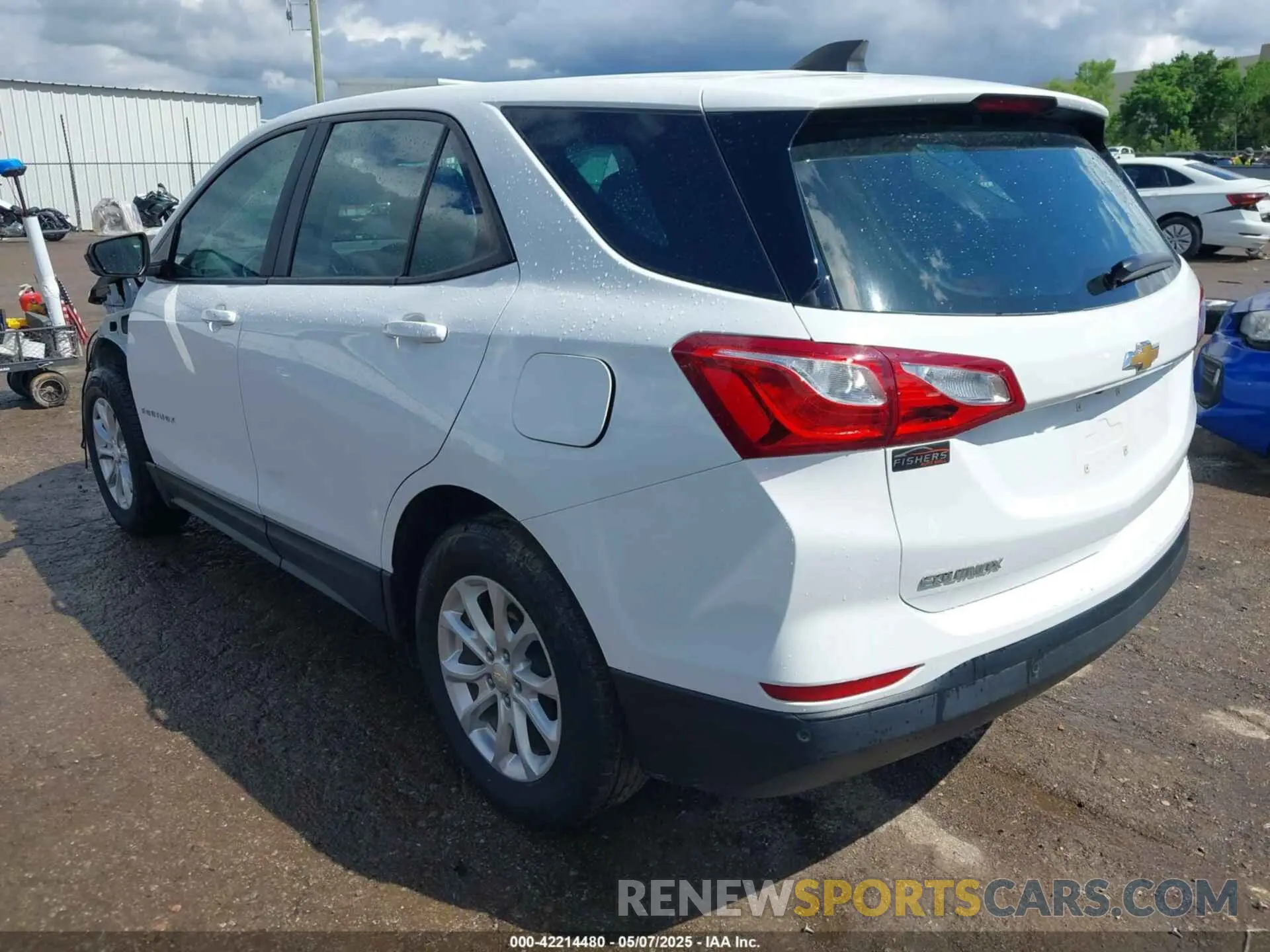 3 Photograph of a damaged car 3GNAXFEV0LS654136 CHEVROLET EQUINOX 2020