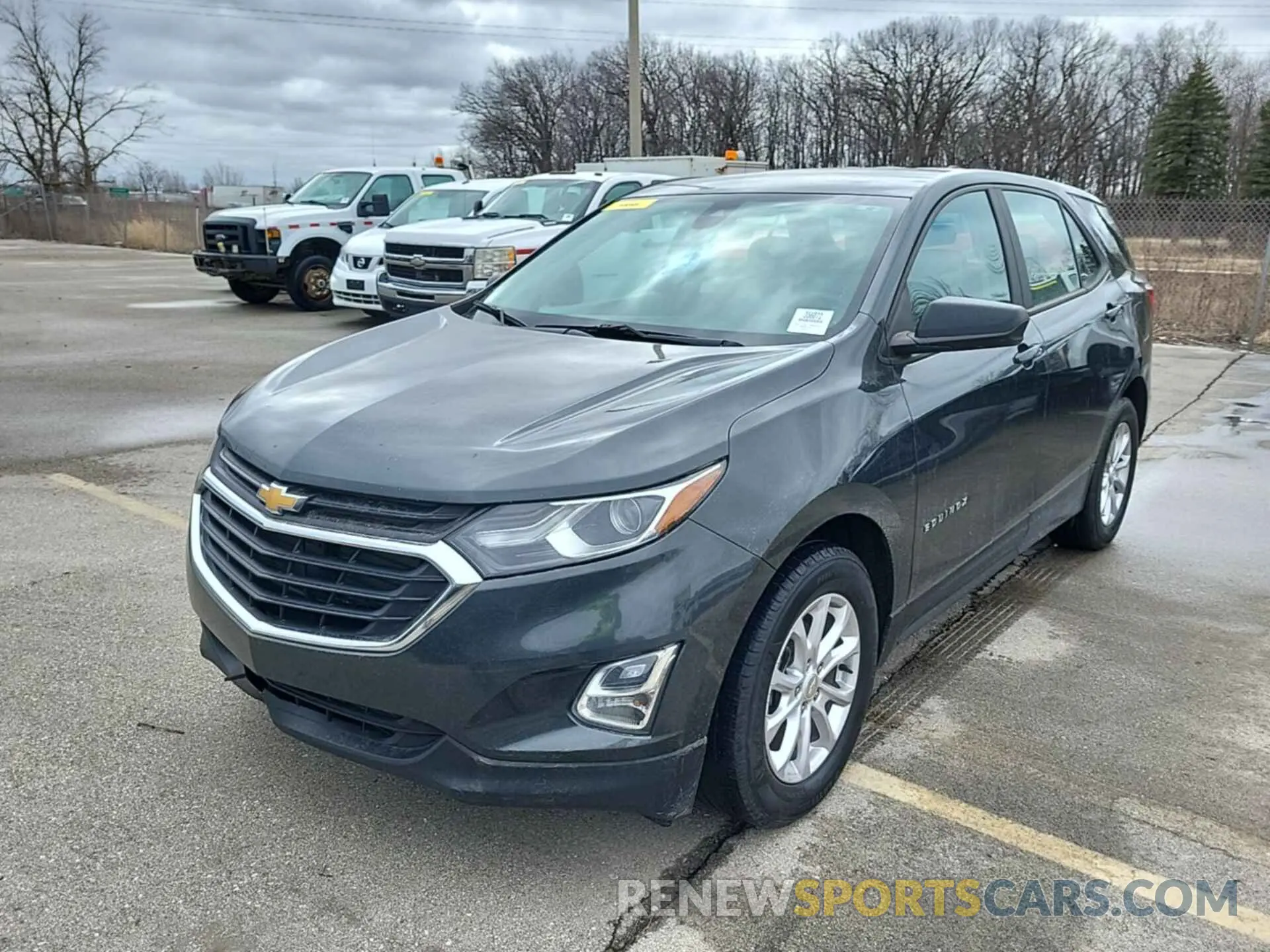 10 Photograph of a damaged car 3GNAXFEV3LS585152 CHEVROLET EQUINOX 2020