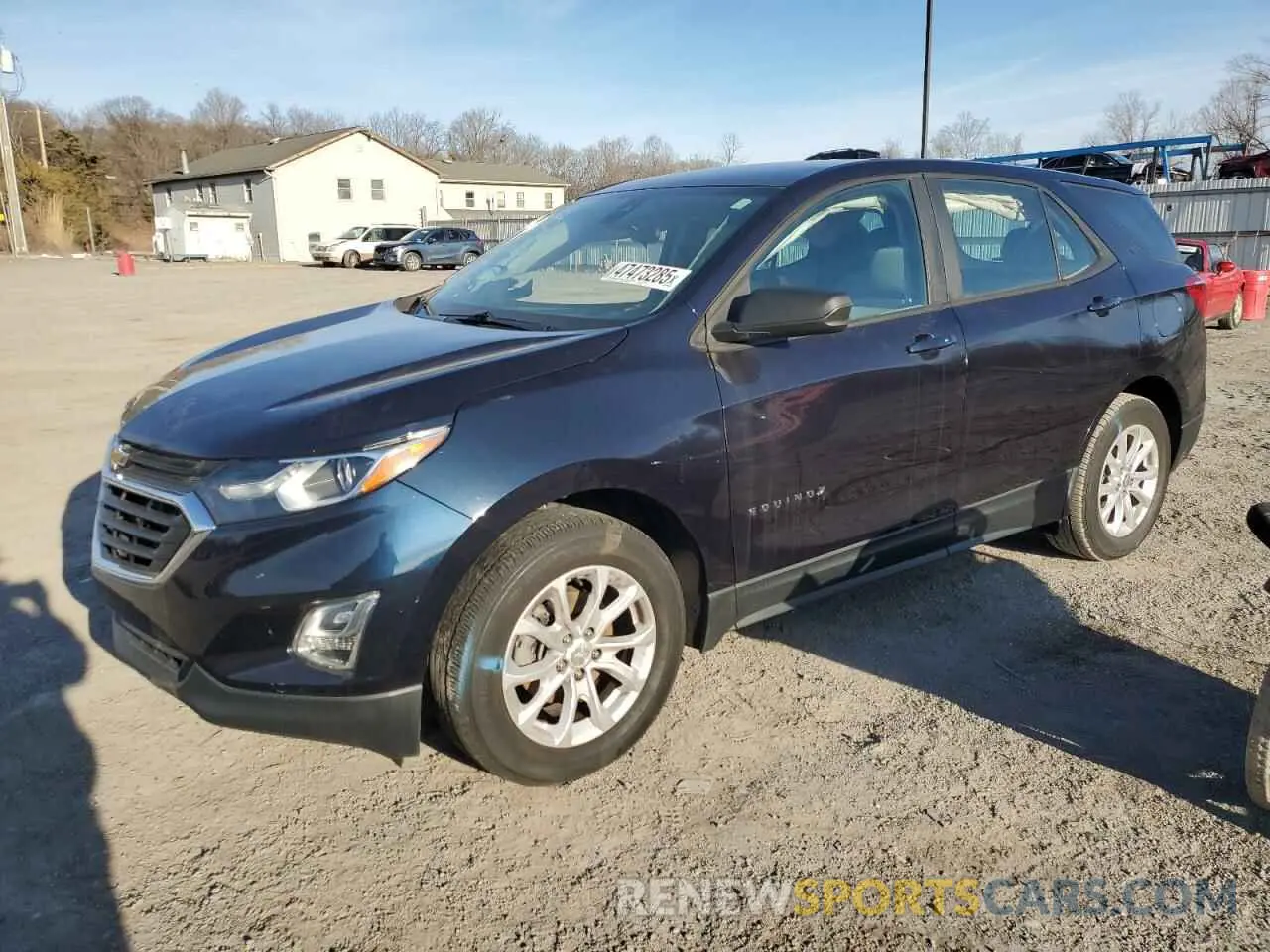 1 Photograph of a damaged car 3GNAXHEV0LS523204 CHEVROLET EQUINOX 2020