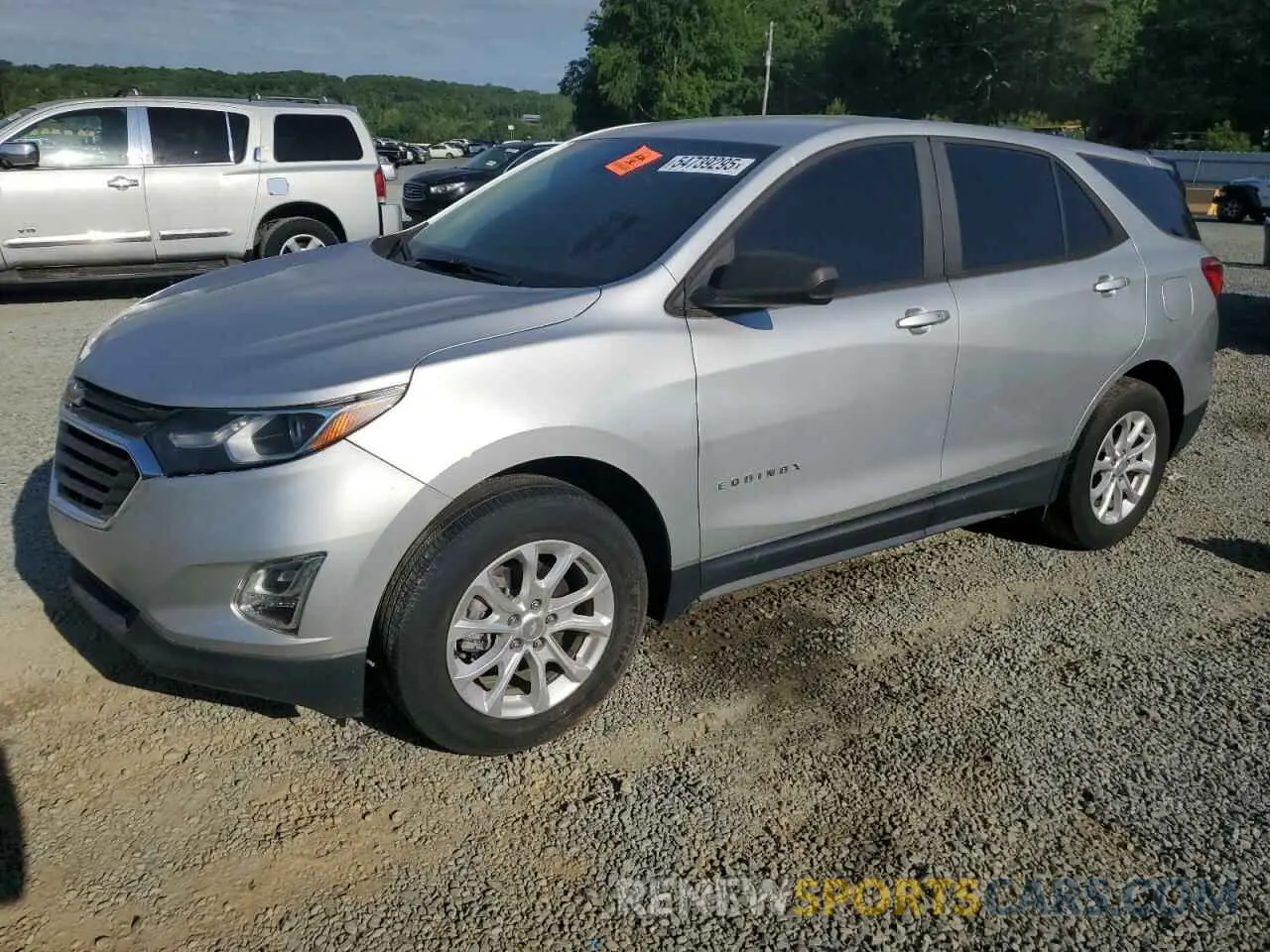 1 Photograph of a damaged car 3GNAXHEV0LS553125 CHEVROLET EQUINOX 2020