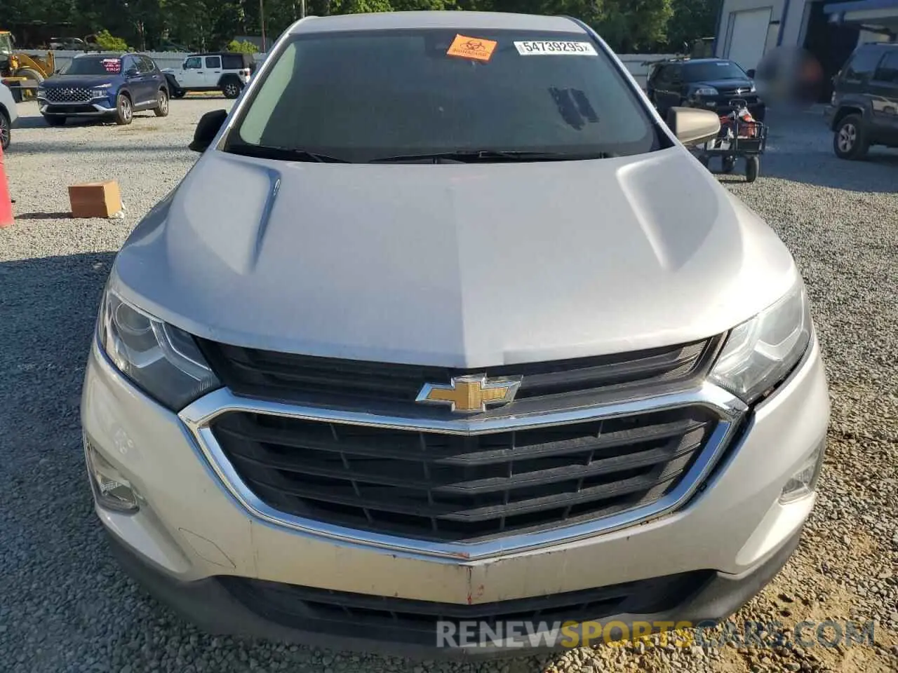 5 Photograph of a damaged car 3GNAXHEV0LS553125 CHEVROLET EQUINOX 2020