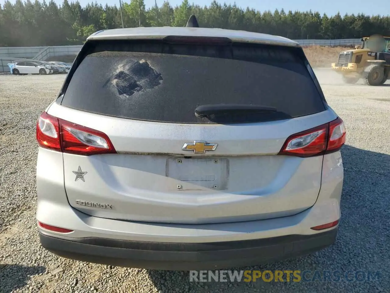 6 Photograph of a damaged car 3GNAXHEV0LS553125 CHEVROLET EQUINOX 2020