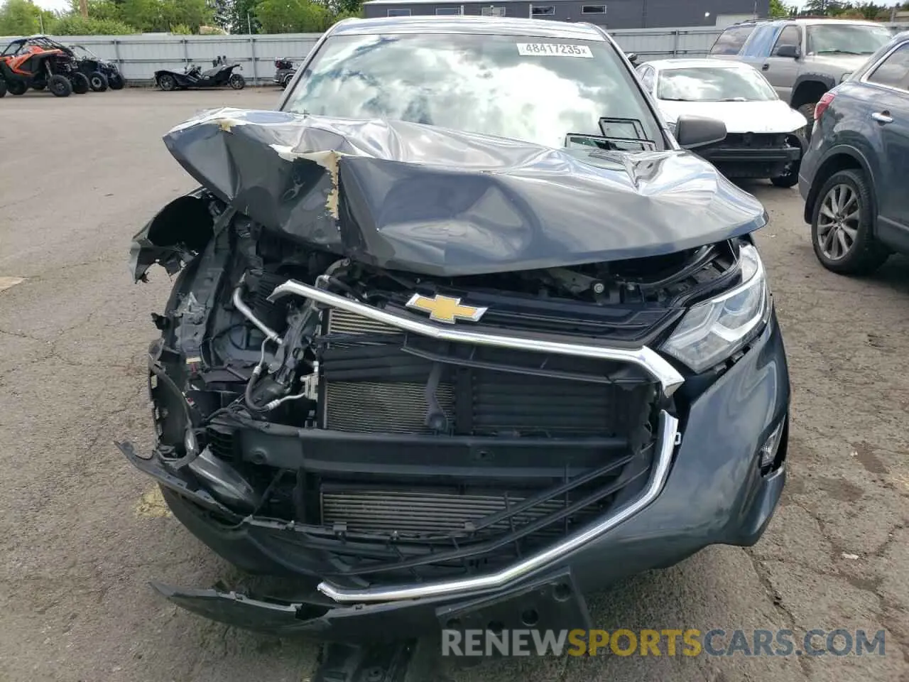 5 Photograph of a damaged car 3GNAXHEV0LS560673 CHEVROLET EQUINOX 2020