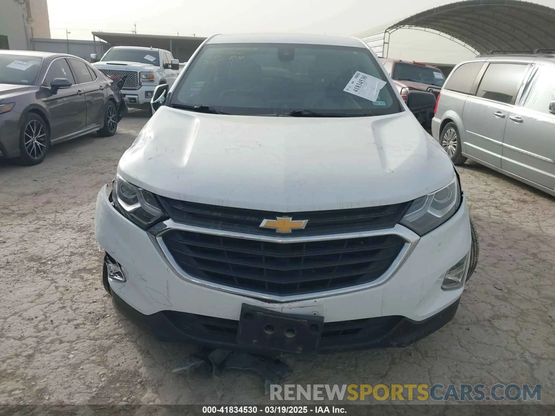 13 Photograph of a damaged car 3GNAXHEV0LS591907 CHEVROLET EQUINOX 2020