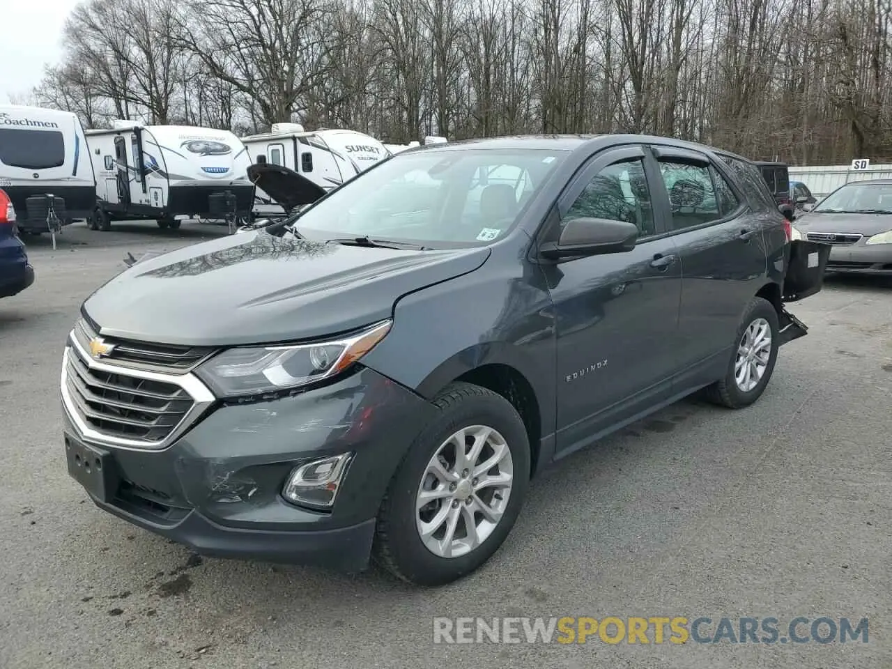 1 Photograph of a damaged car 3GNAXHEV0LS632150 CHEVROLET EQUINOX 2020