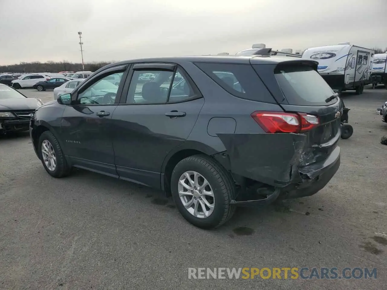 2 Photograph of a damaged car 3GNAXHEV0LS632150 CHEVROLET EQUINOX 2020