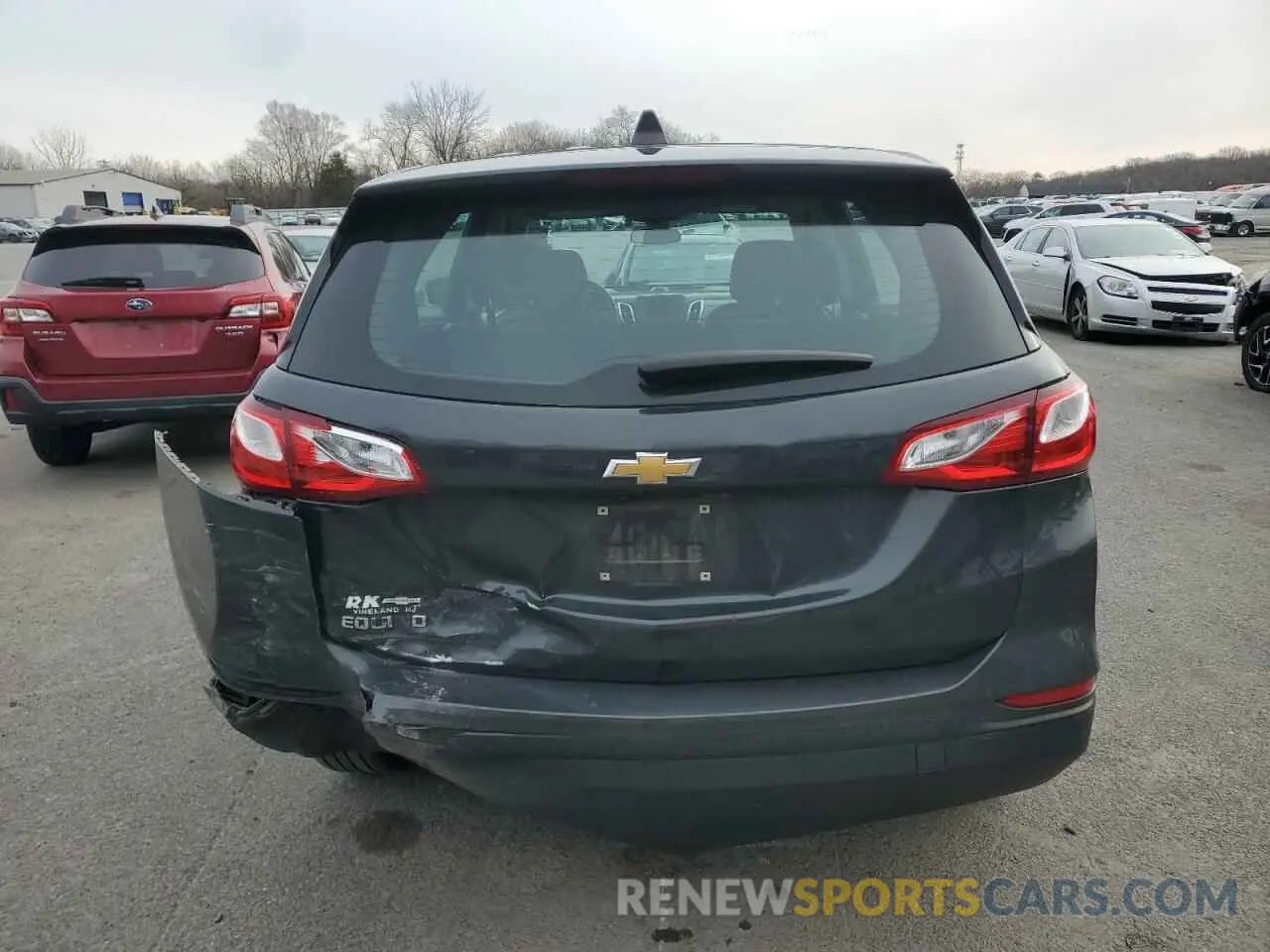 6 Photograph of a damaged car 3GNAXHEV0LS632150 CHEVROLET EQUINOX 2020