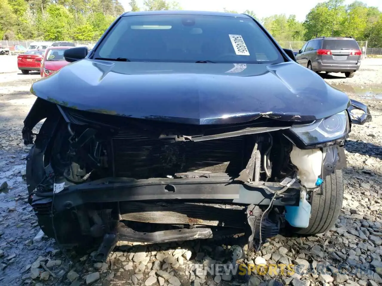 5 Photograph of a damaged car 3GNAXHEV0LS666170 CHEVROLET EQUINOX 2020