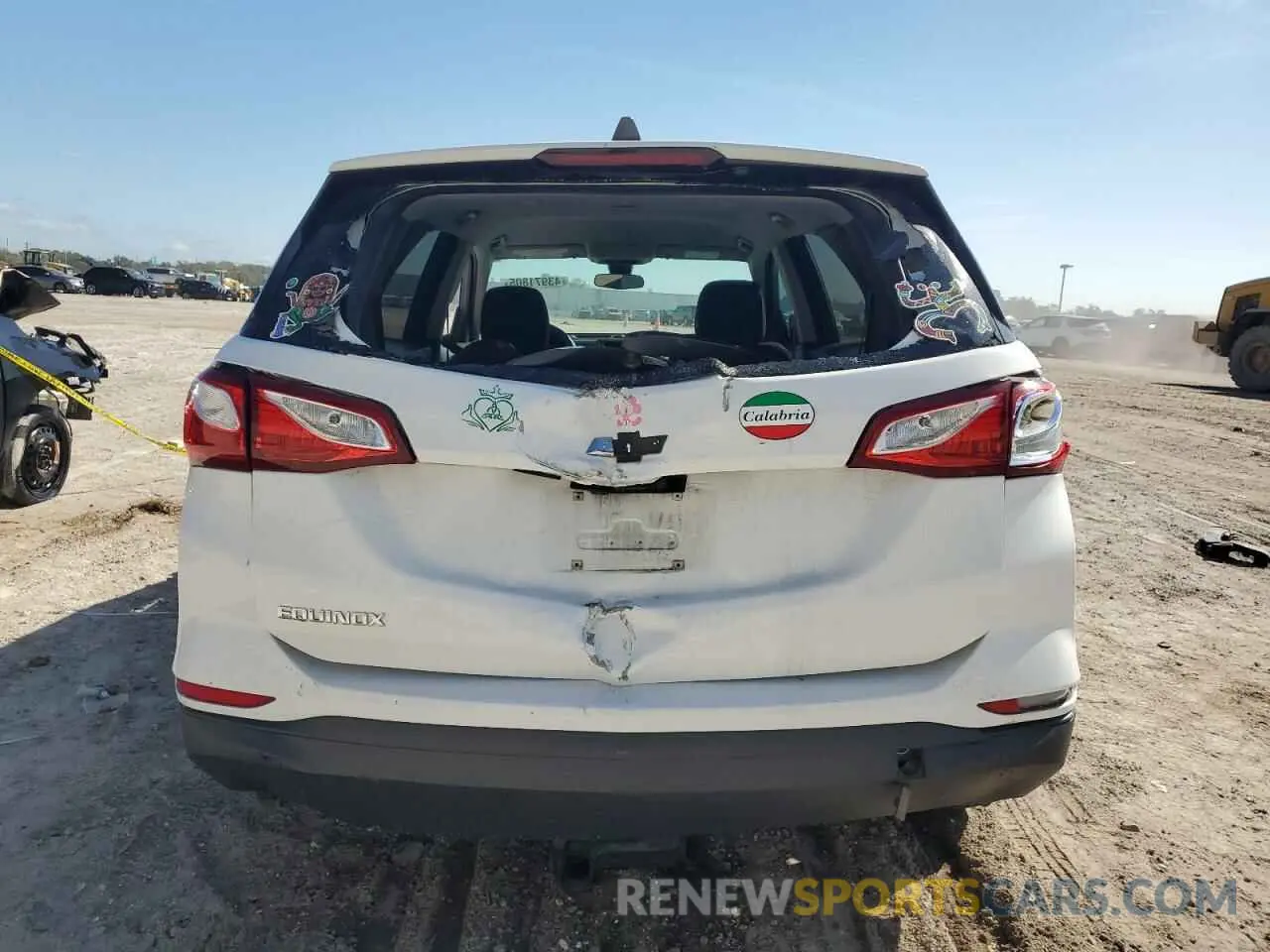 6 Photograph of a damaged car 3GNAXHEV0LS702746 CHEVROLET EQUINOX 2020