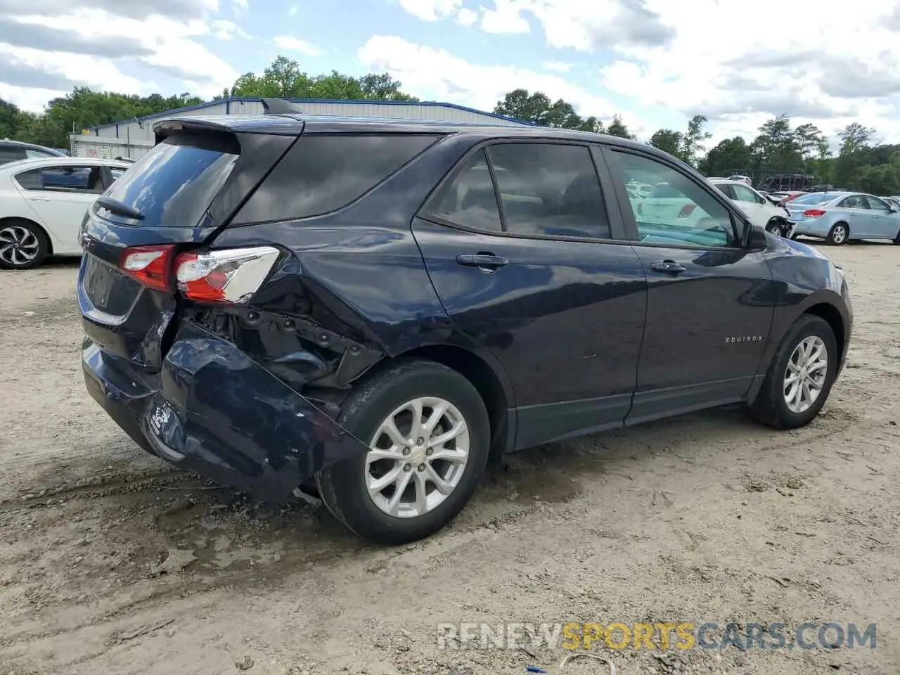 3 Photograph of a damaged car 3GNAXHEV0LS702908 CHEVROLET EQUINOX 2020
